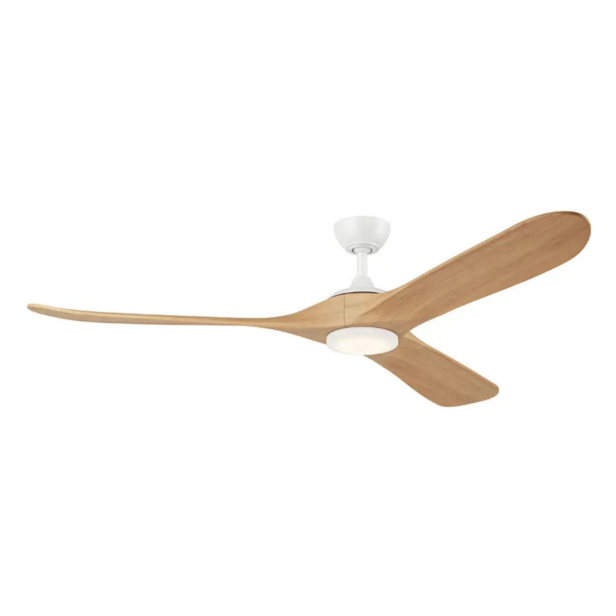 Kichler Mylo 70'' Ceiling Fan with LED Light DC Motor Matte White