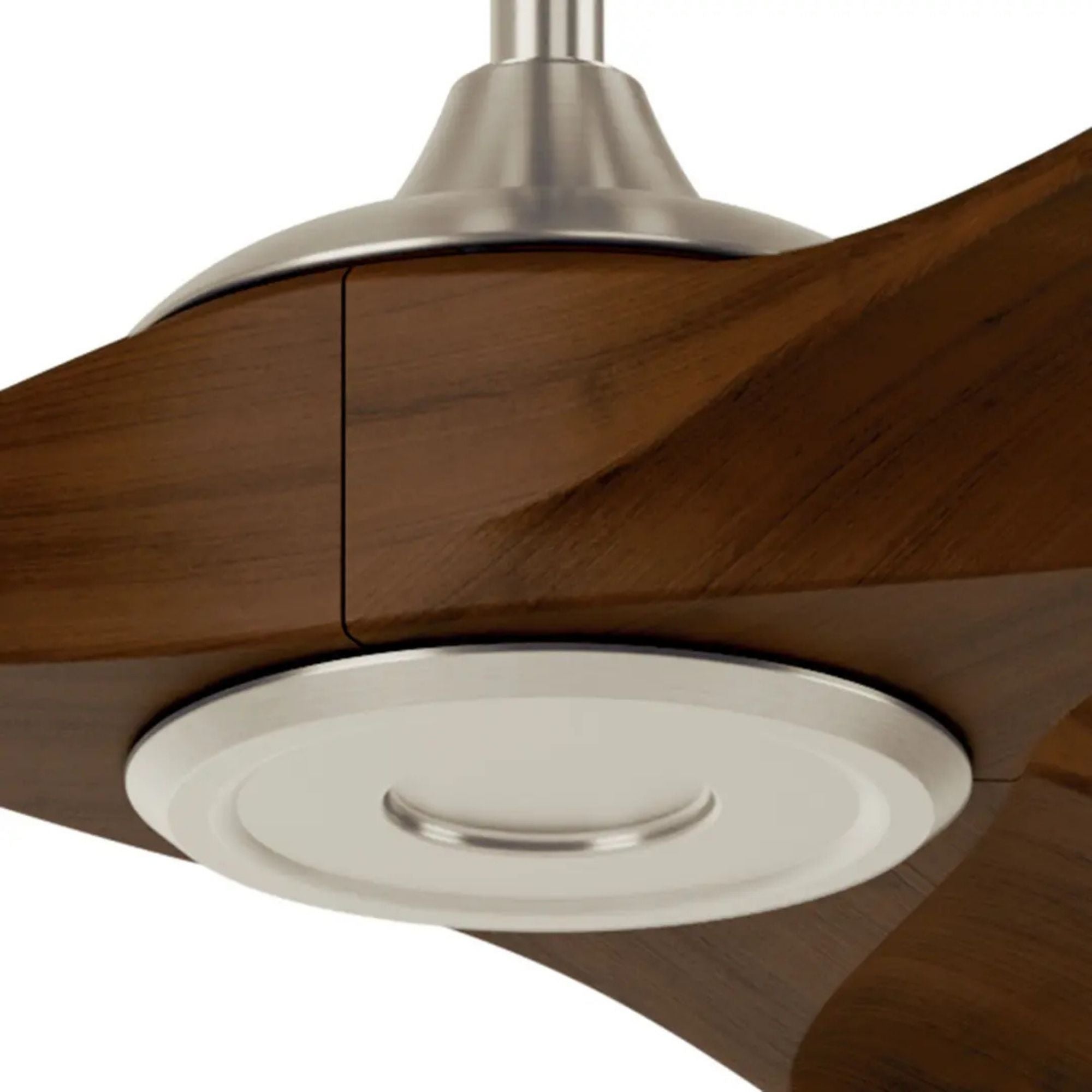 Kichler Mylo 70'' Ceiling Fan with LED Light DC Motor Painted Brushed Nickel