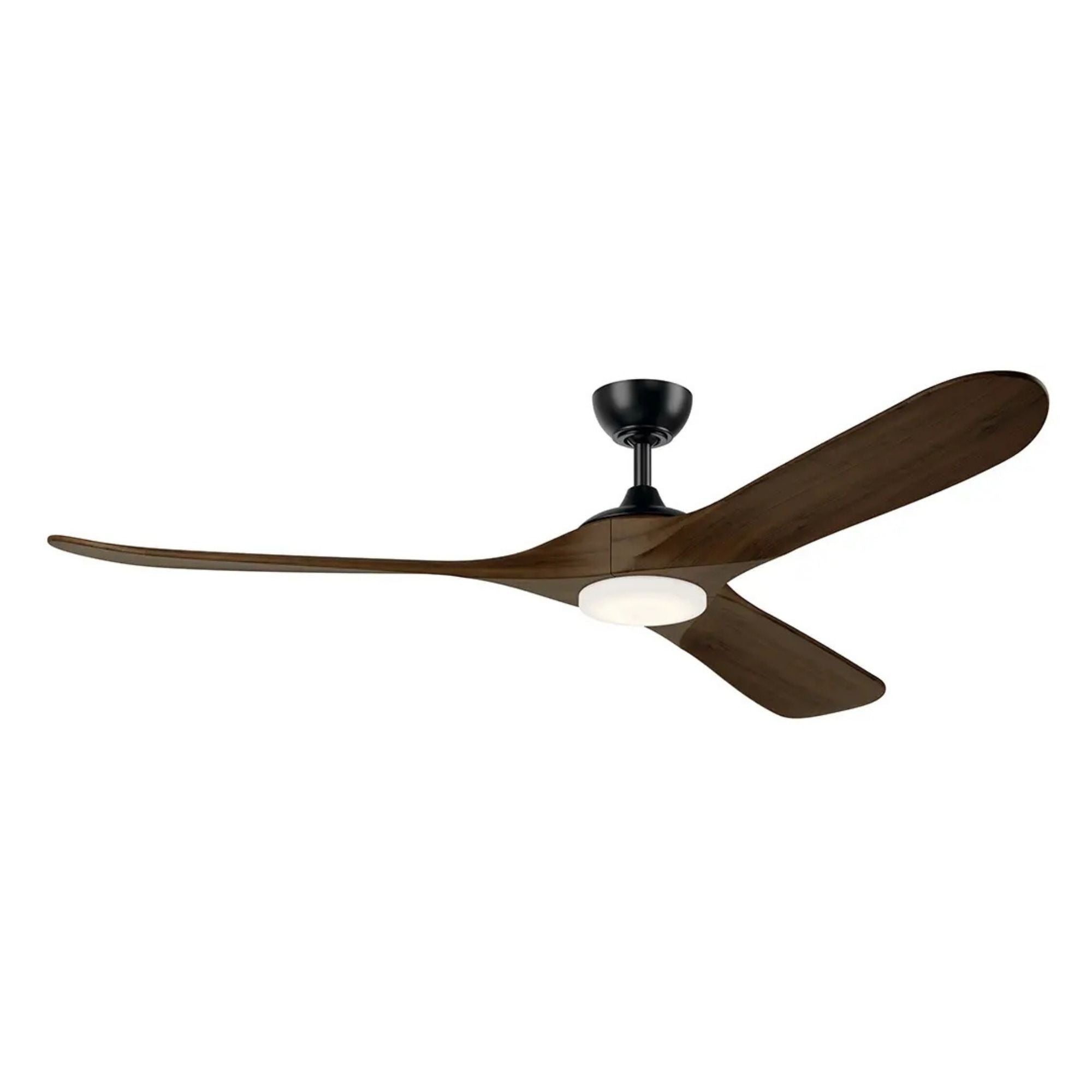 Kichler Mylo 70'' Ceiling Fan with LED Light DC Motor Satin Black
