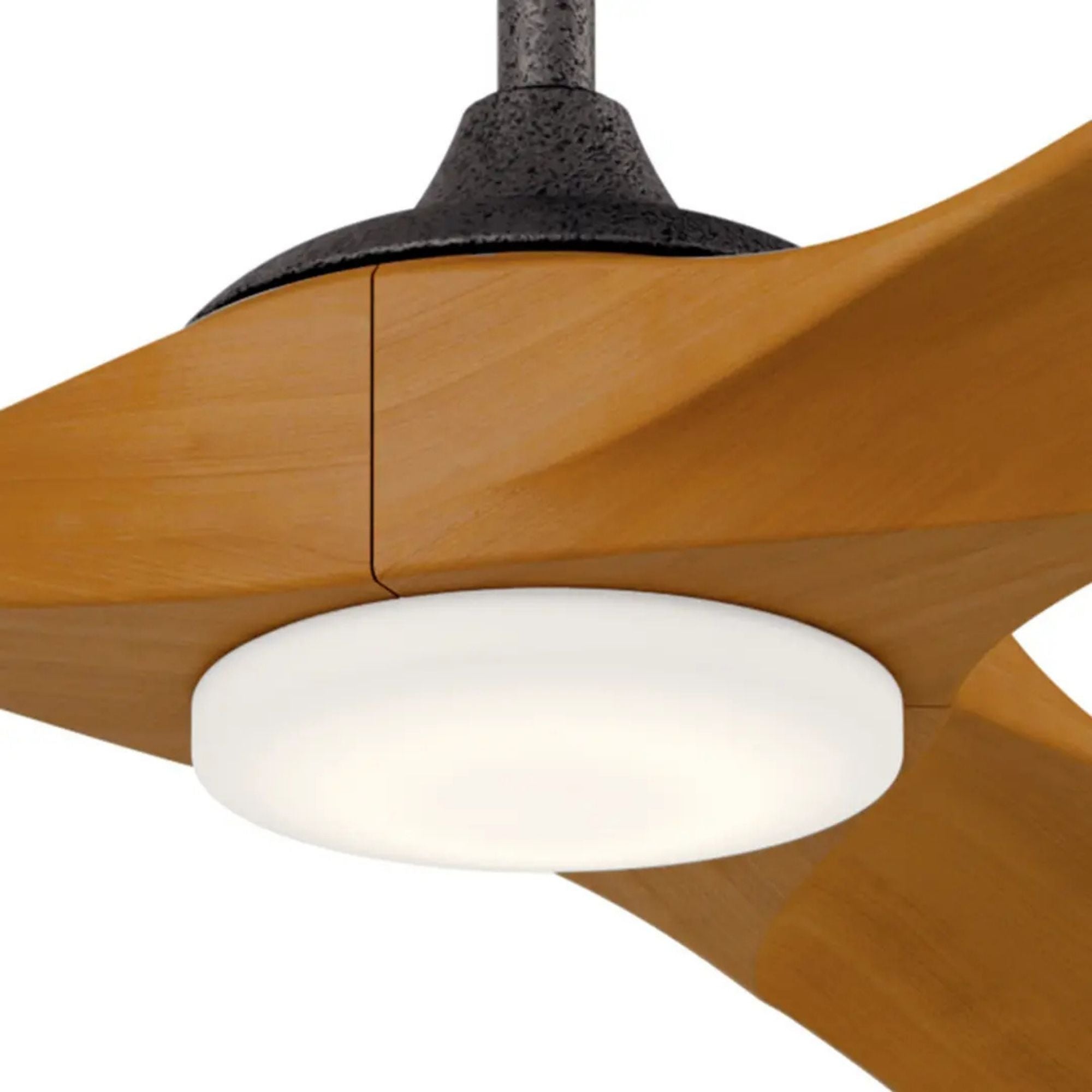 Kichler Mylo 80'' Ceiling Fan with LED Light DC Motor Anvil Iron