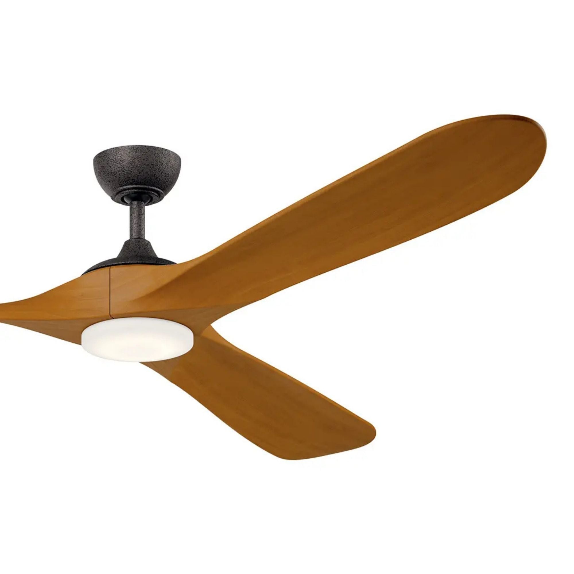 Kichler Mylo 80'' Ceiling Fan with LED Light DC Motor Anvil Iron