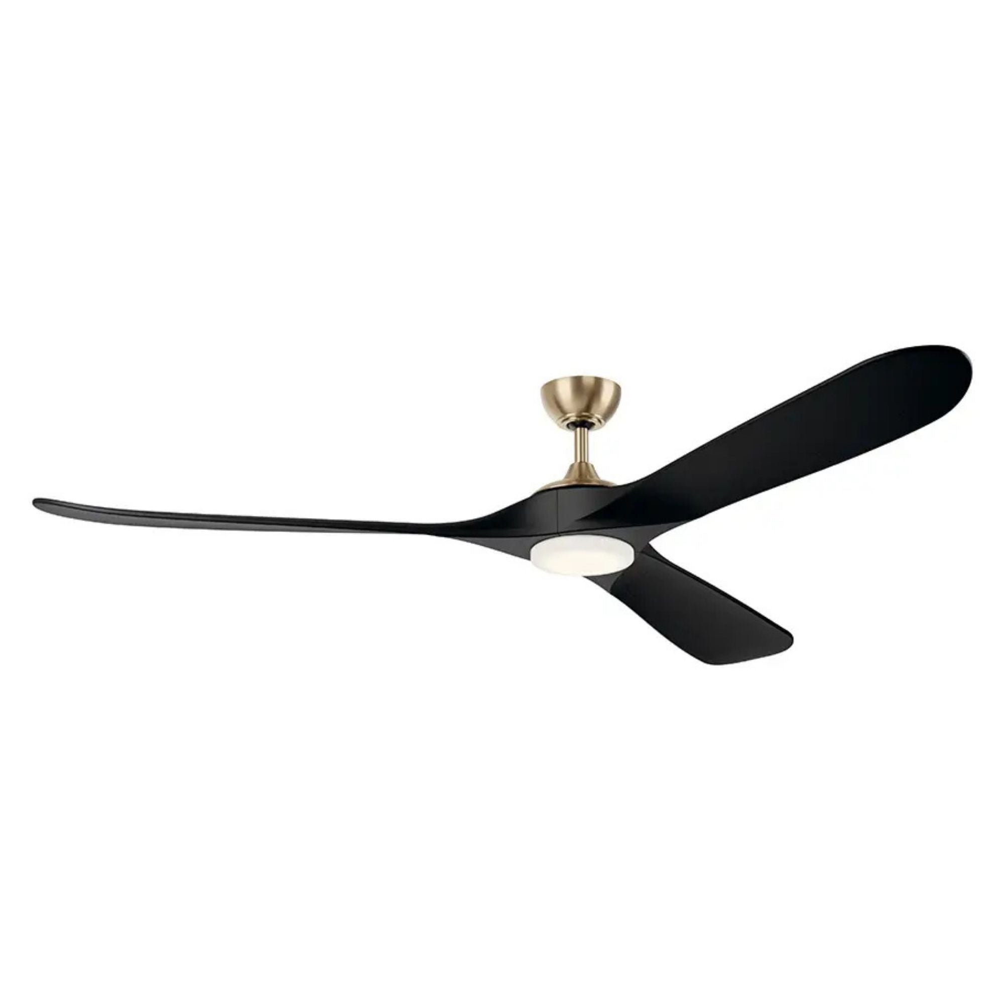 Kichler Mylo 80'' Ceiling Fan with LED Light DC Motor Champagne Bronze