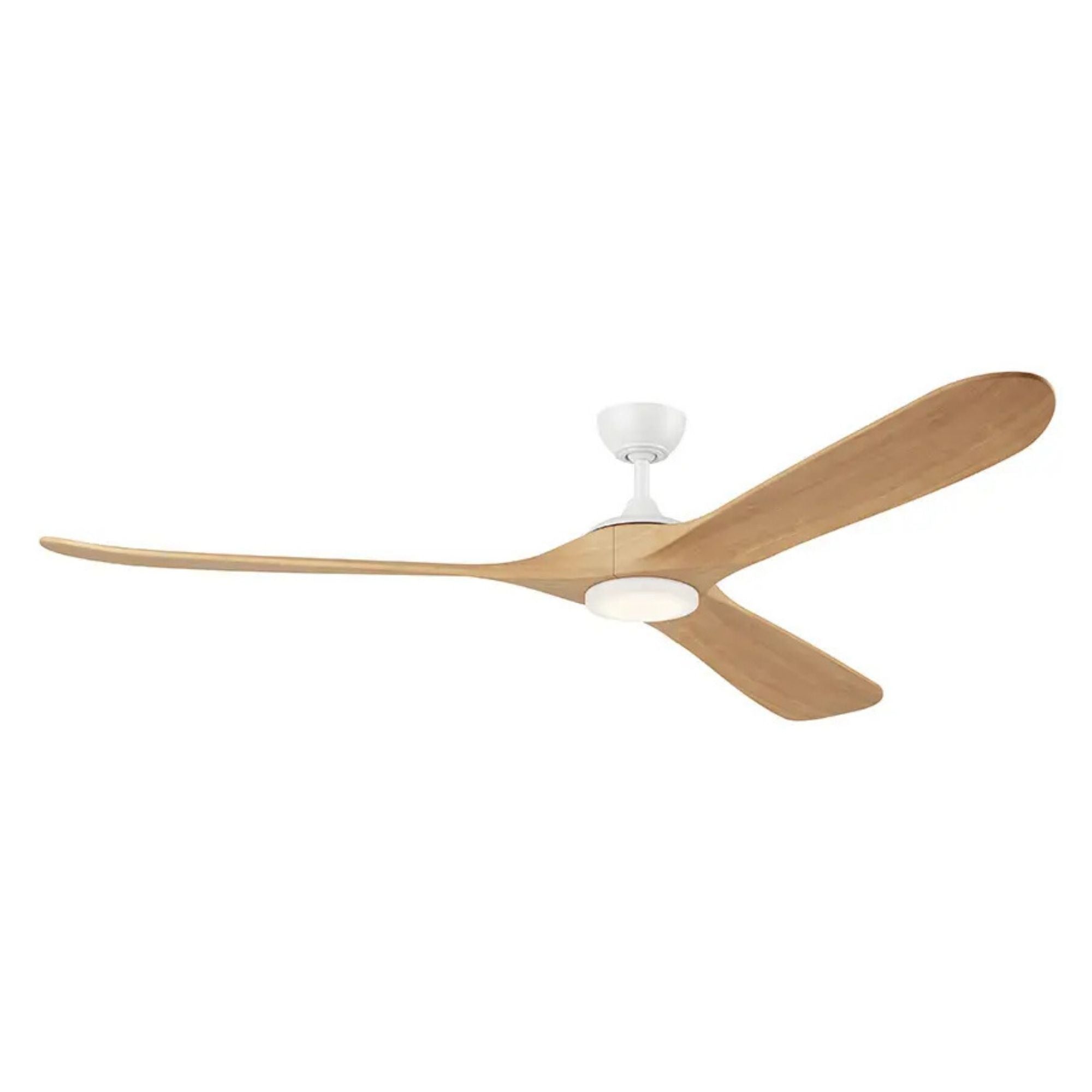 Kichler Mylo 80'' Ceiling Fan with LED Light DC Motor Matte White