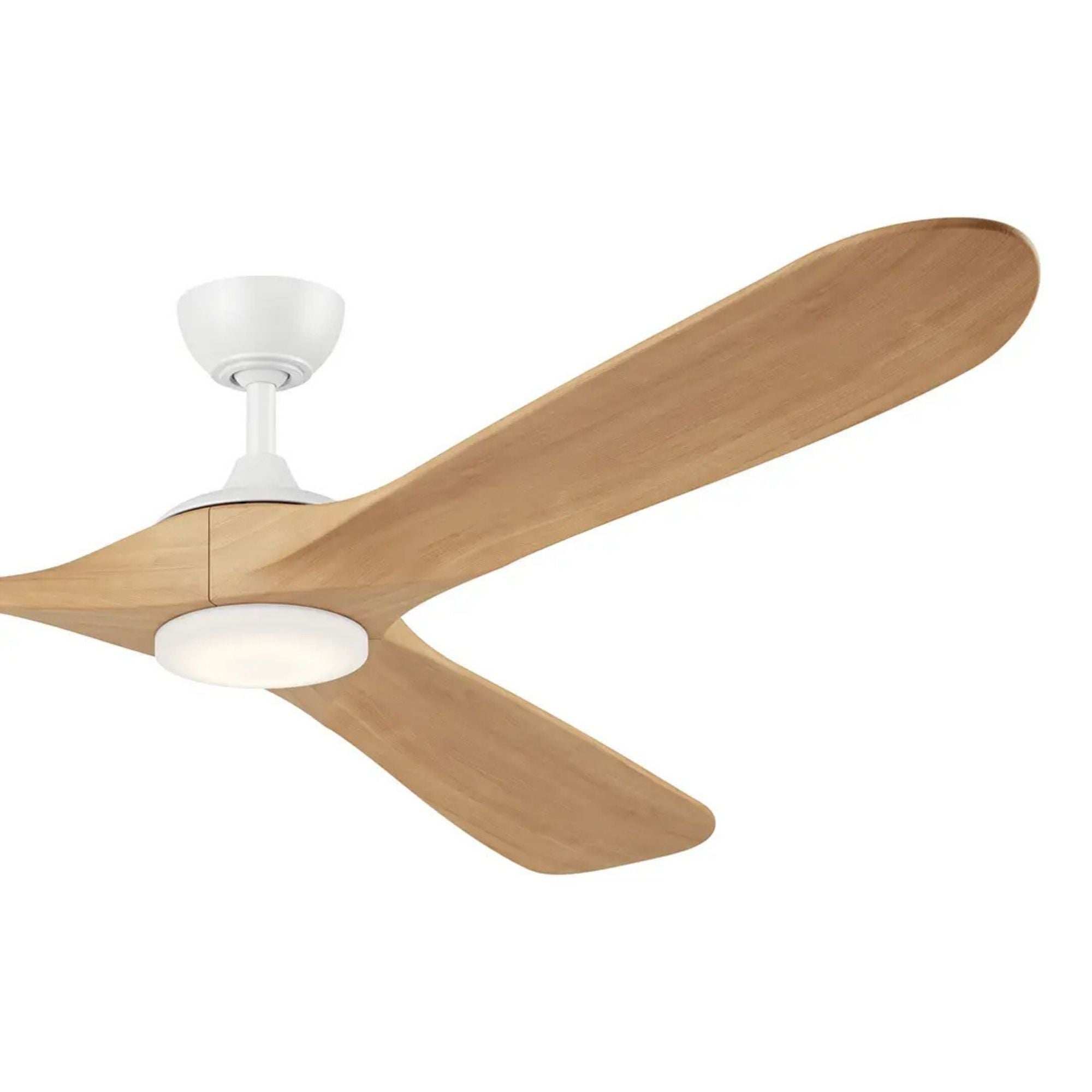 Kichler Mylo 80'' Ceiling Fan with LED Light DC Motor Matte White