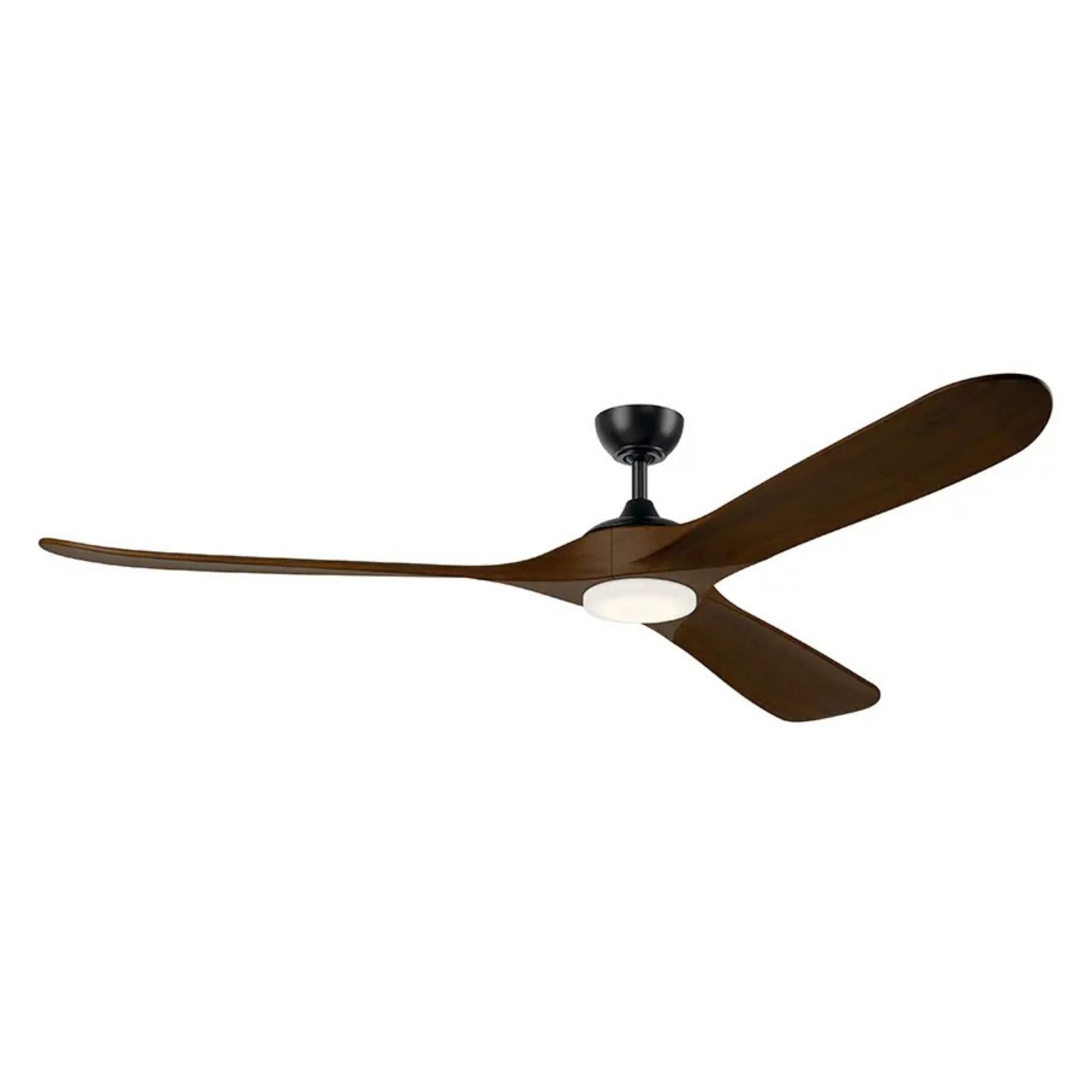 Kichler Mylo 80'' Ceiling Fan with LED Light DC Motor Satin Black