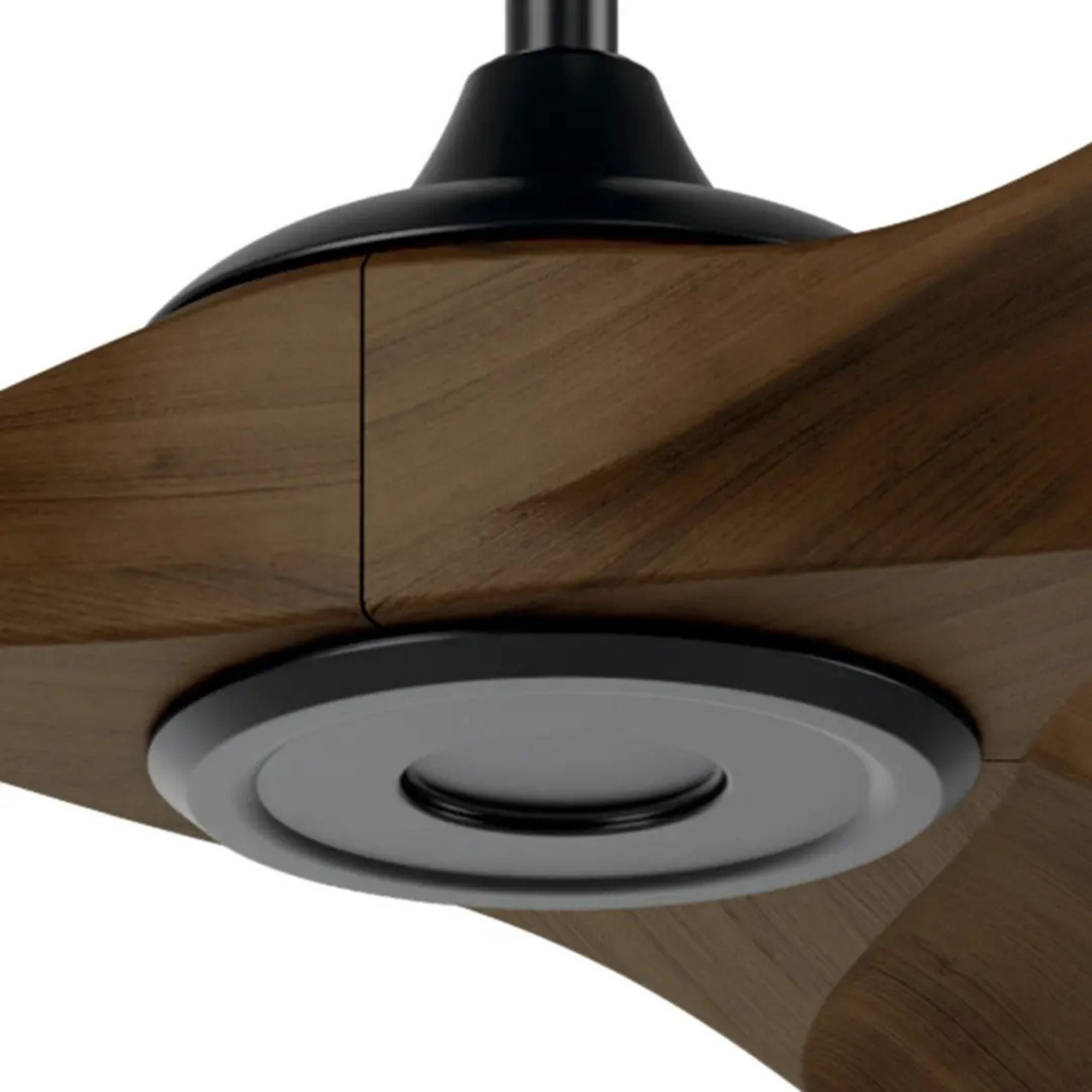 Kichler Mylo 80'' Ceiling Fan with LED Light DC Motor Satin Black