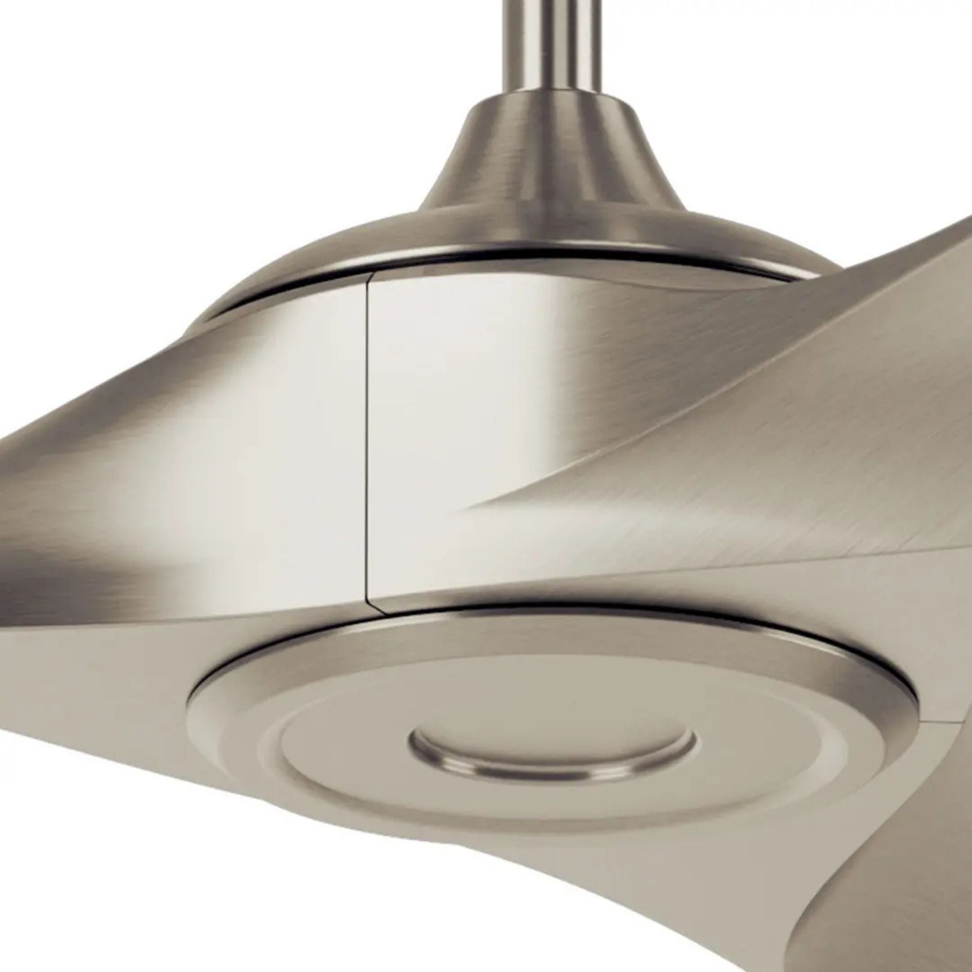 Kichler Mylo Weather+ 60'' Ceiling Fan with LED Light DC Motor Painted Brushed Nickel