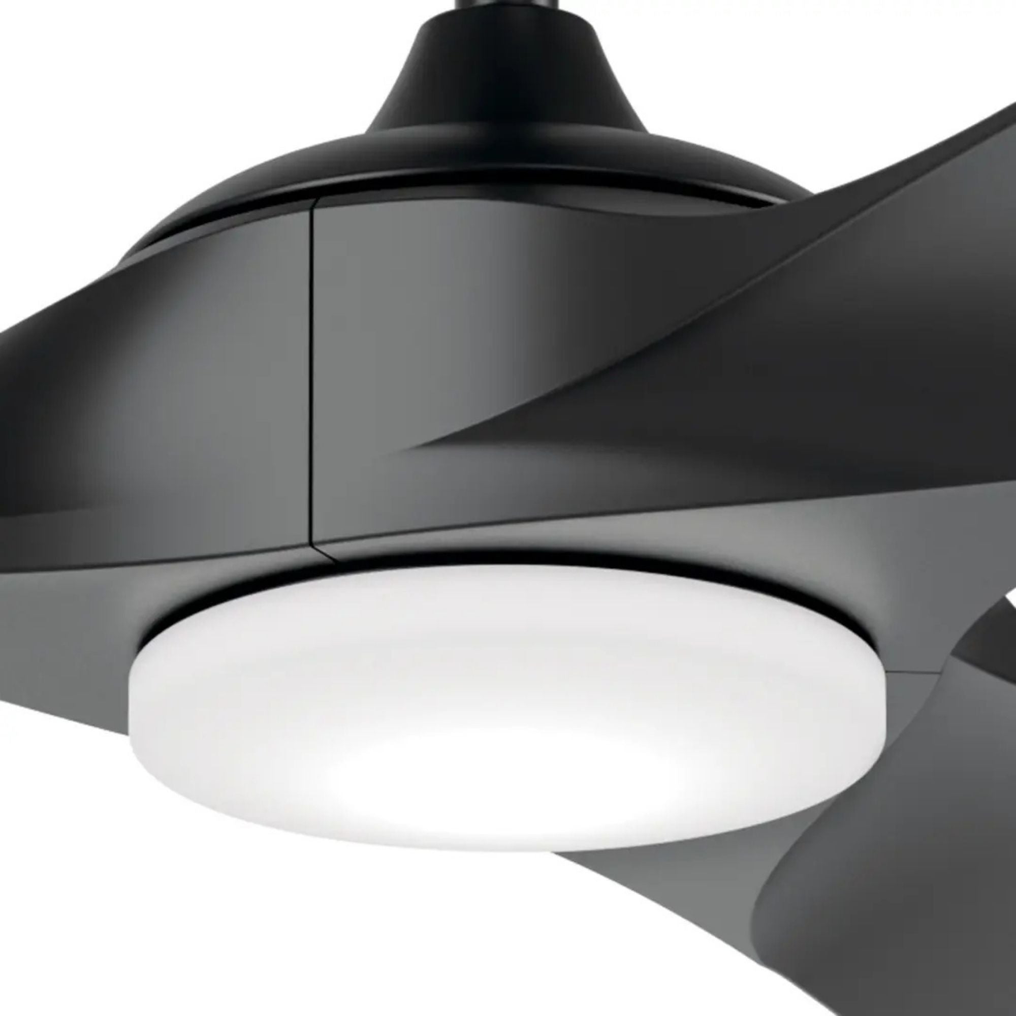 Kichler Mylo Weather+ 60'' Ceiling Fan with LED Light DC Motor Satin Black