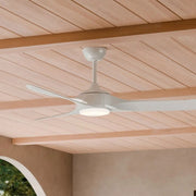 Kichler Mylo Weather+ 60'' Ceiling Fan with LED Light DC Motor White
