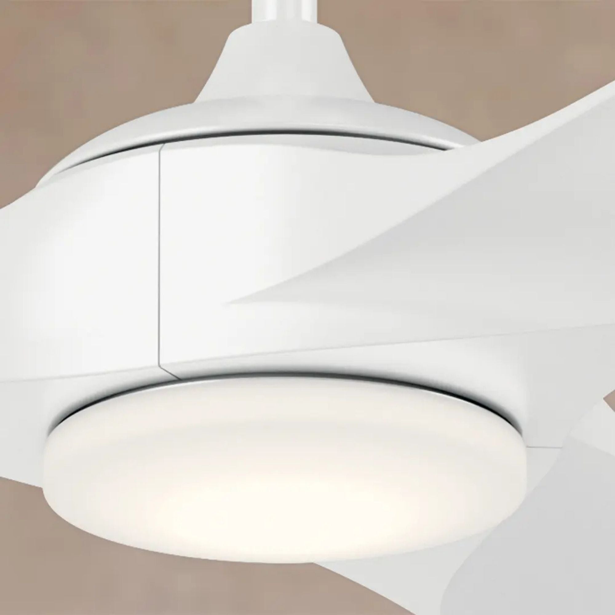 Kichler Mylo Weather+ 60'' Ceiling Fan with LED Light DC Motor White