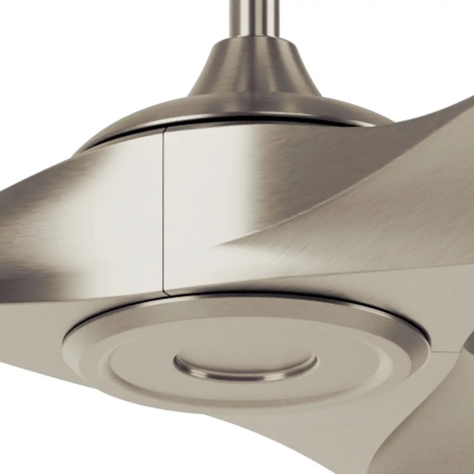 Kichler Mylo Weather+ 80'' Ceiling Fan with LED Light DC Motor Painted Brushed Nickel
