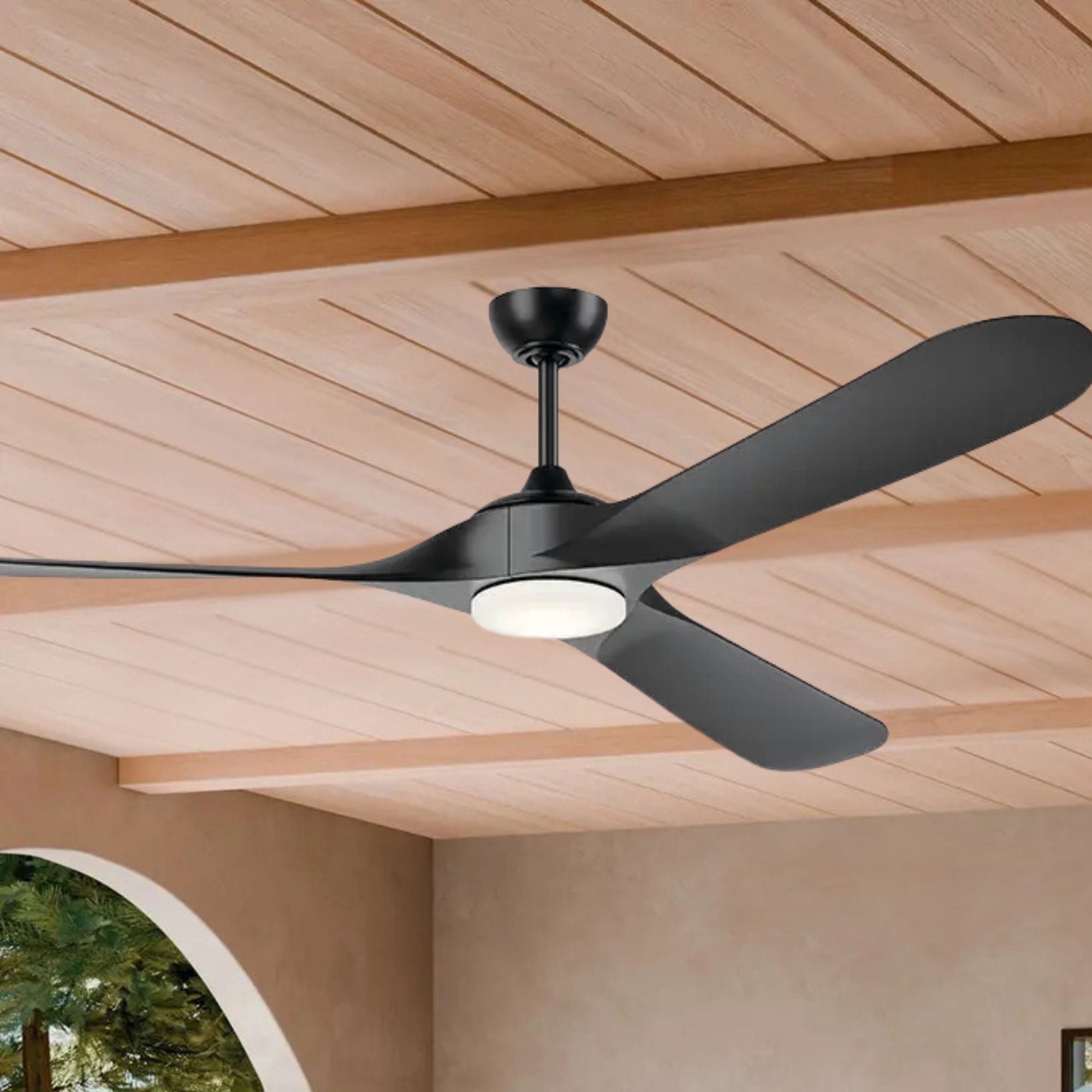 Kichler Mylo Weather+ Ceiling Fan with LED Light DC Motor