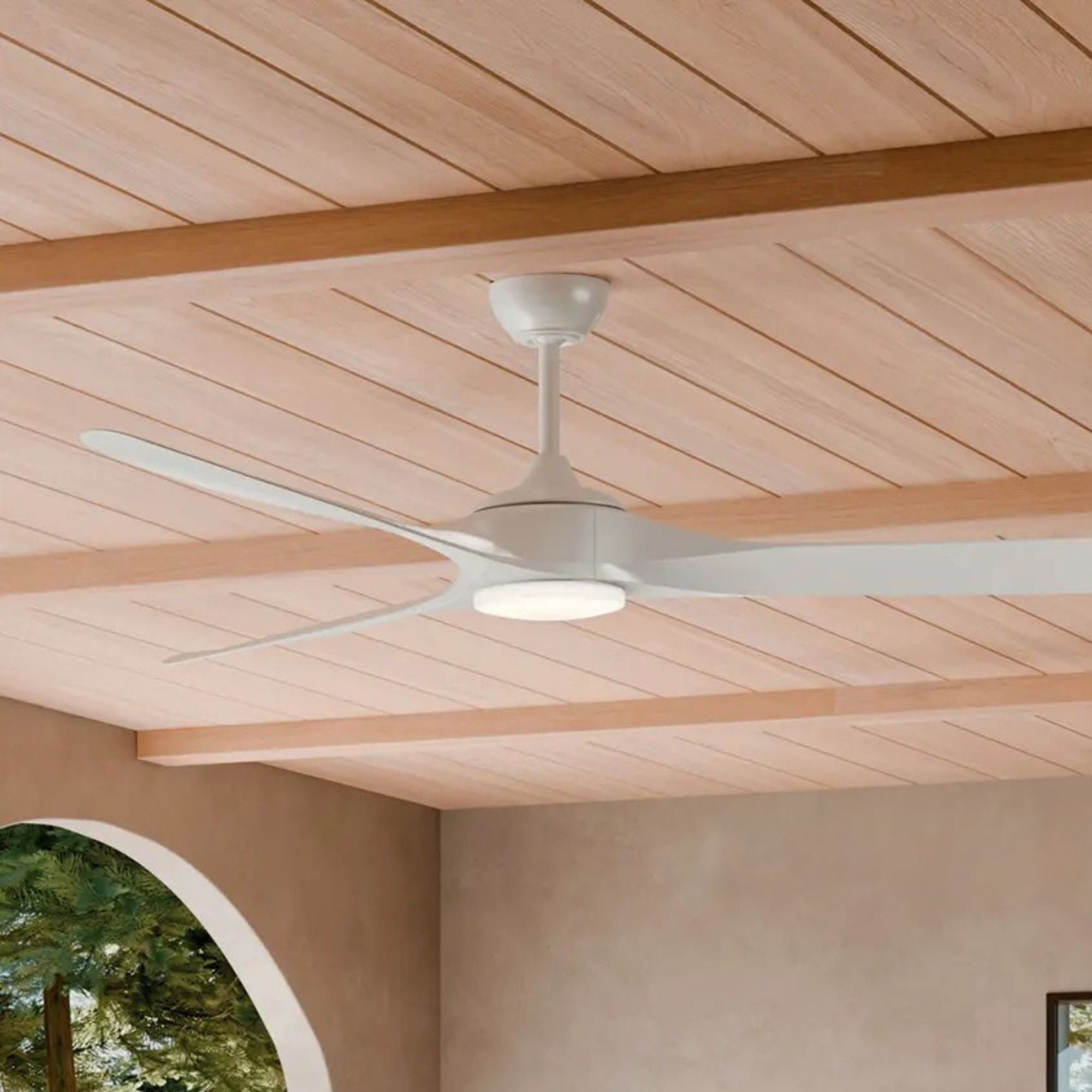 Kichler Mylo Weather+ Ceiling Fan with LED Light DC Motor