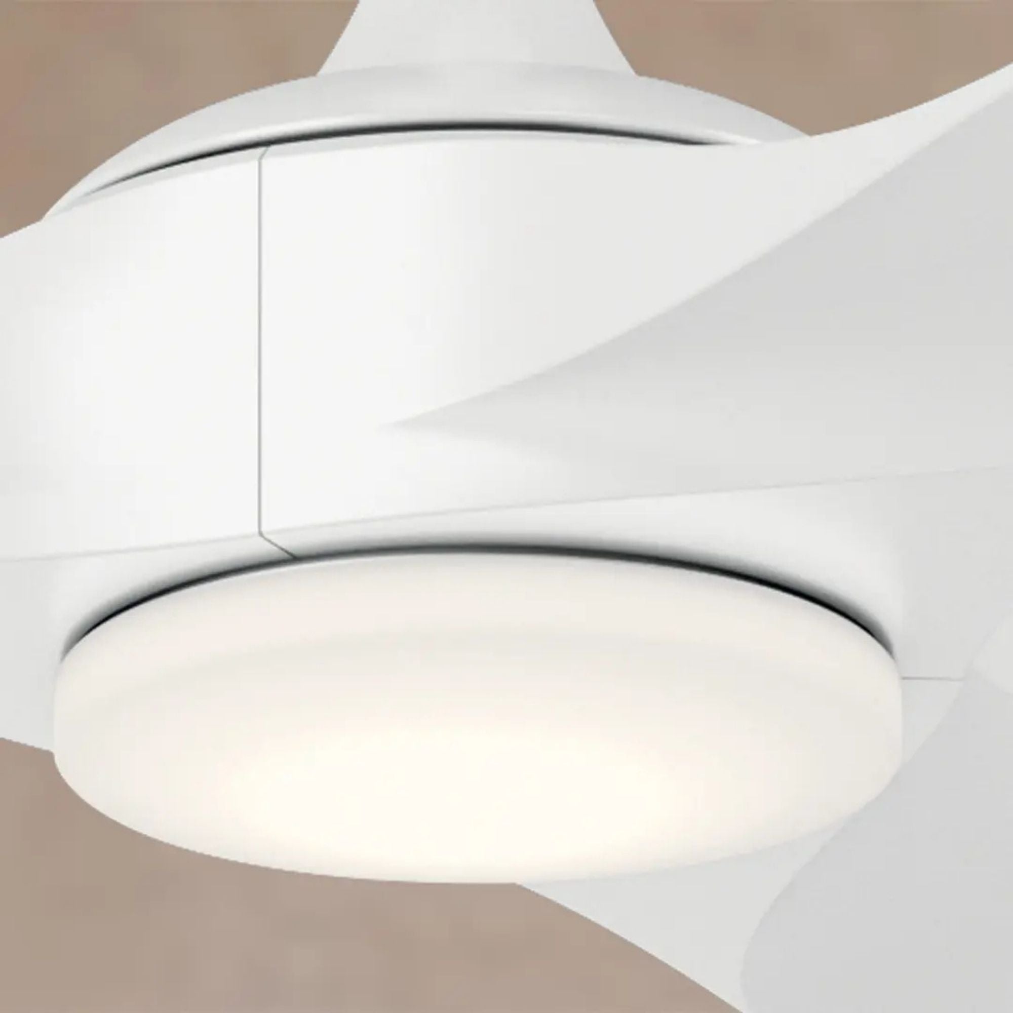 Kichler Mylo Weather+ 80'' Ceiling Fan with LED Light DC Motor White