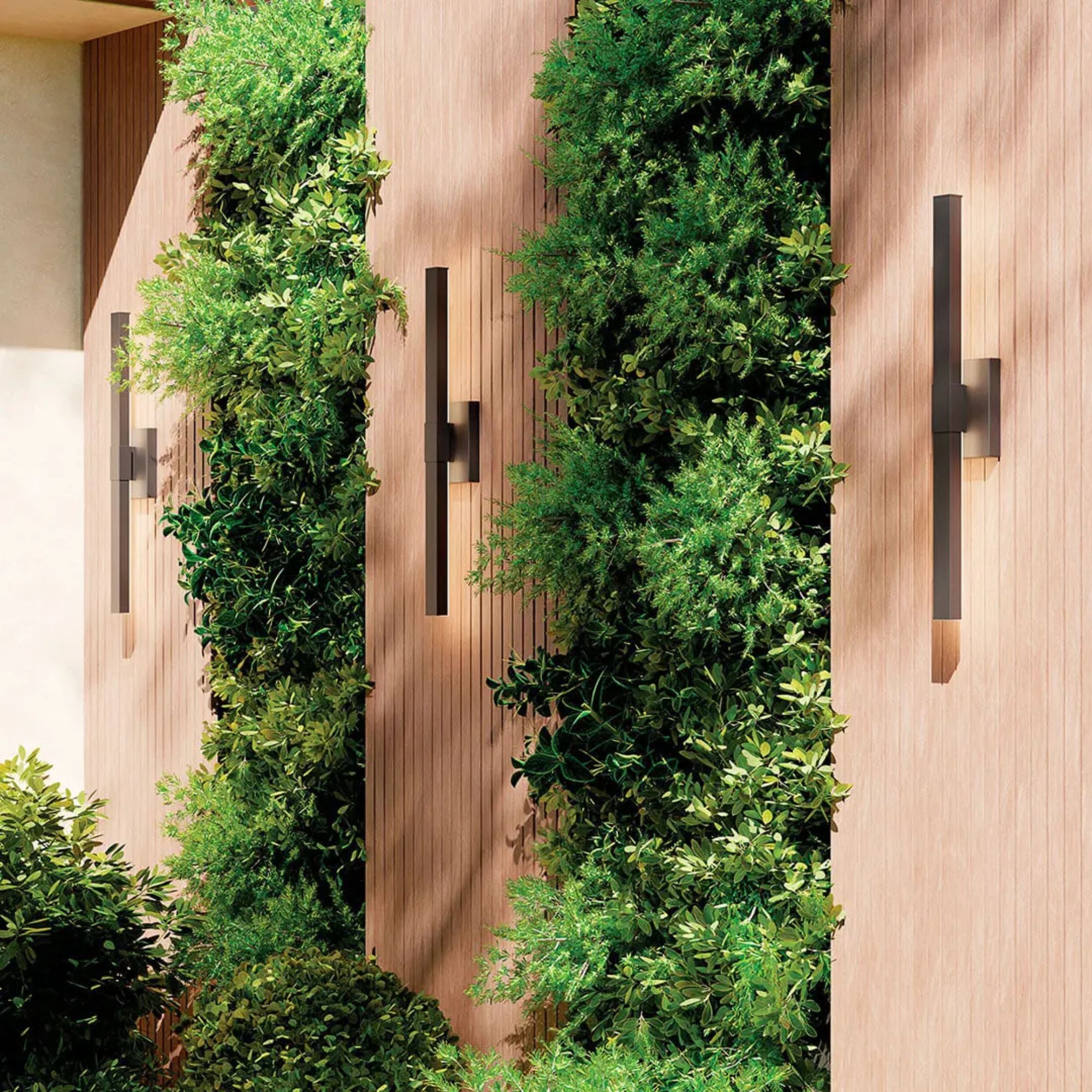 Kichler Lighting - Nocar 30" LED Outdoor Wall Light, Textured Black Finish | Bees Lighting