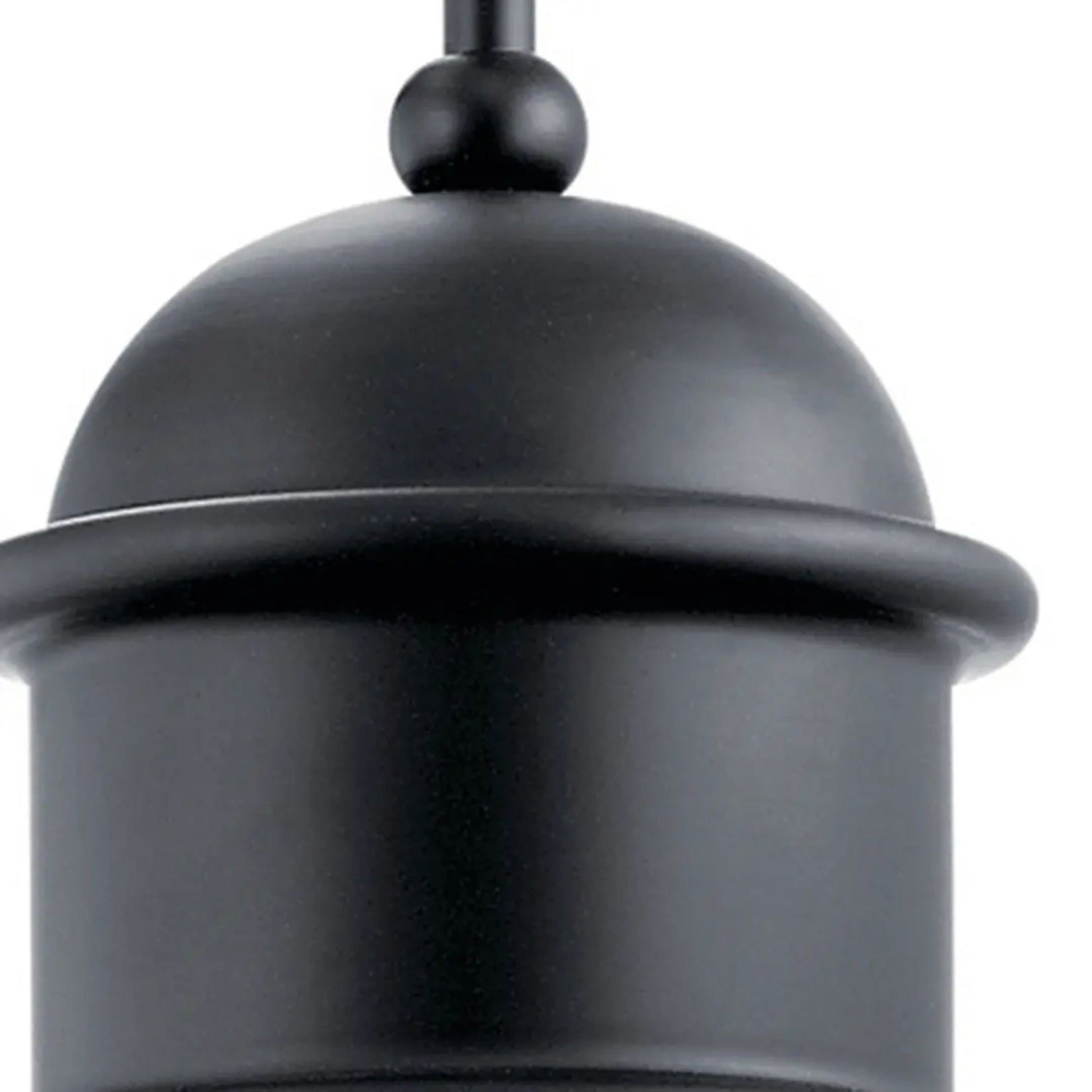 Kichler Lighting - Northland 18" Outdoor Pendant, Black Finish | Bees Lighting