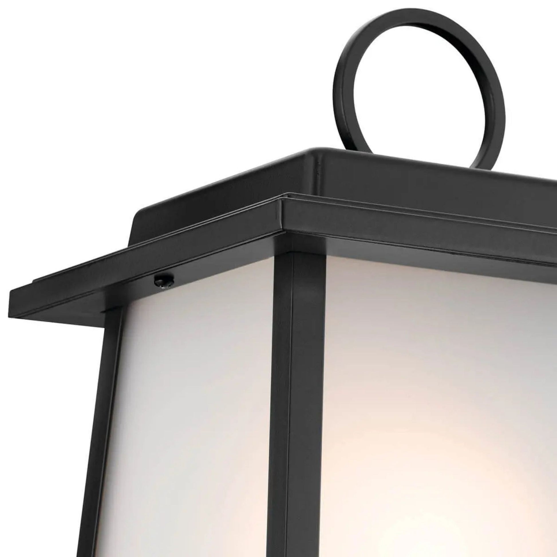 Kichler Lighting - Noward 15" Outdoor Post Light, Black Finish | Bees Lighting