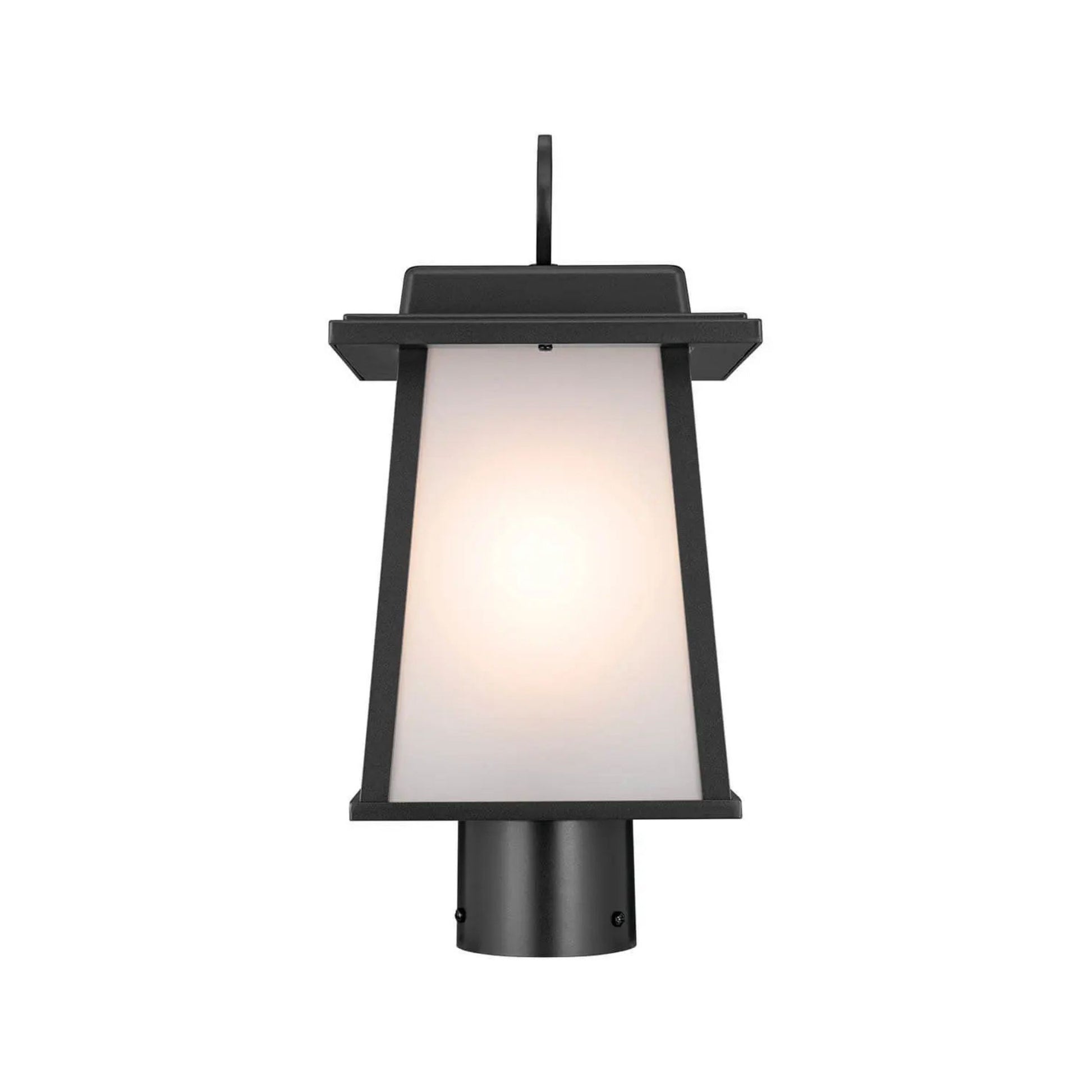 Kichler Lighting - Noward 15" Outdoor Post Light, Black Finish | Bees Lighting