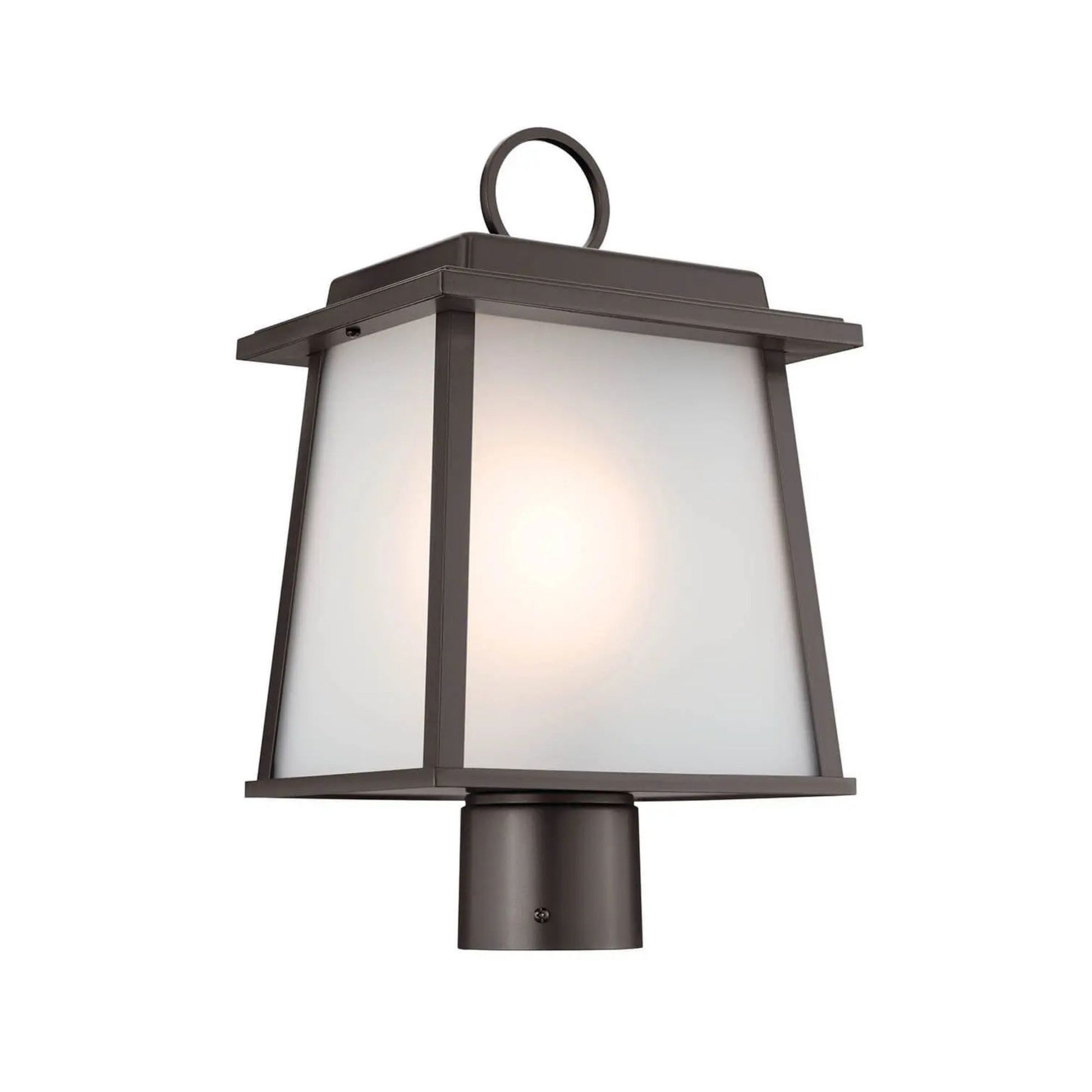 Kichler Lighting - Noward 15" Outdoor Post Light, Olde Bronze Finish | Bees Lighting