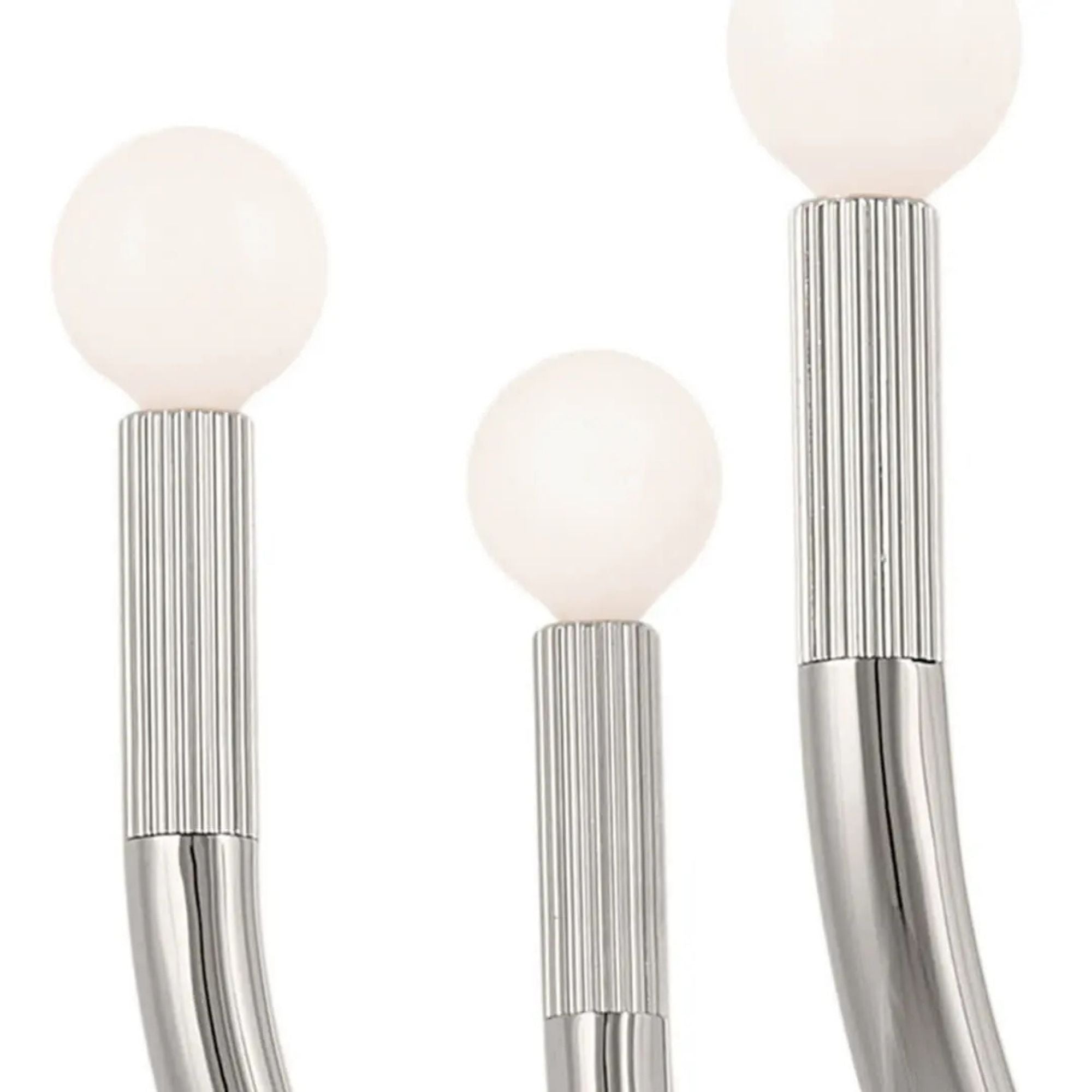 Kichler Odensa 29.25 in. 8-Light Chandelier, Polished Nickel