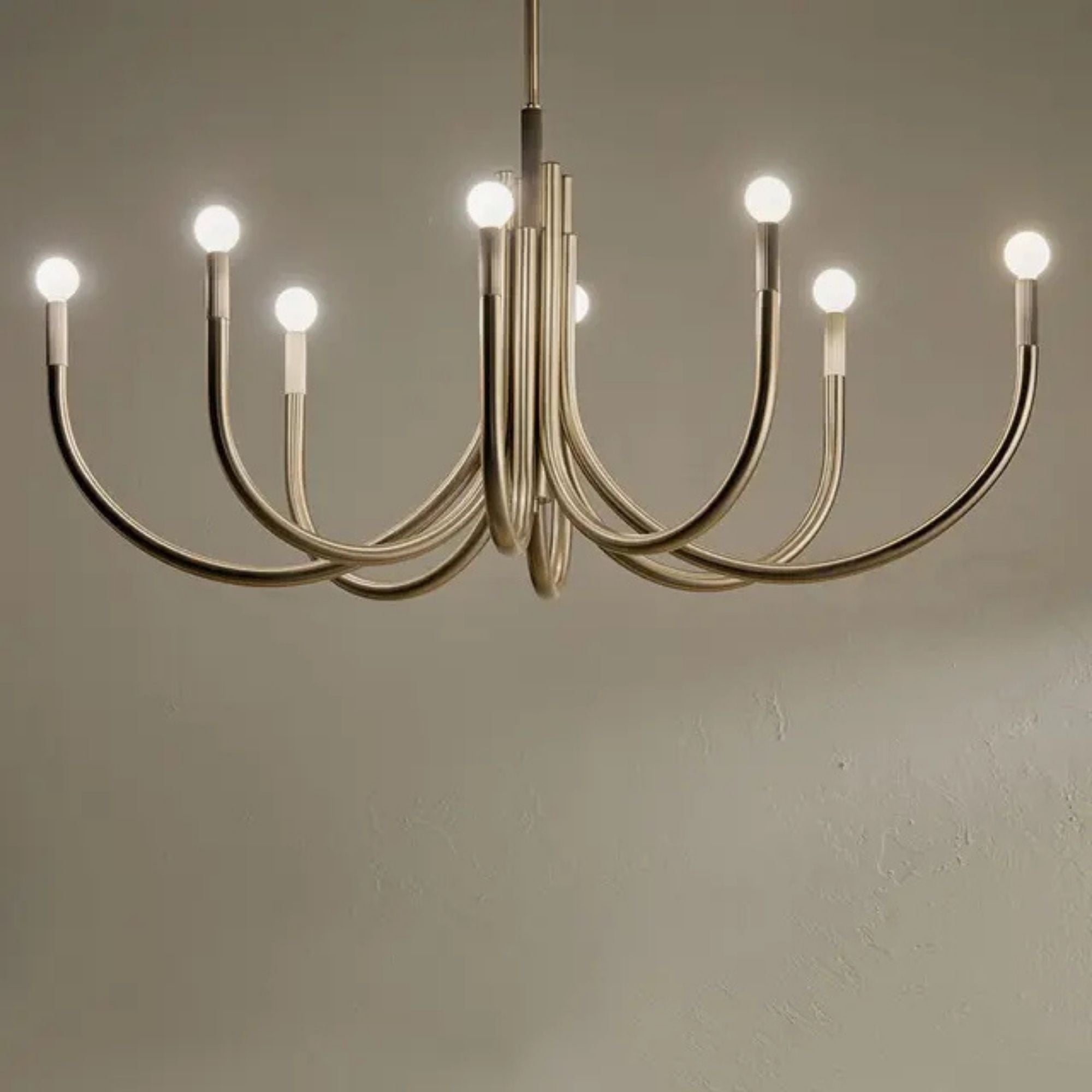 Kichler Odensa 46 in. 8-Light Oval Chandelier, Champagne Bronze