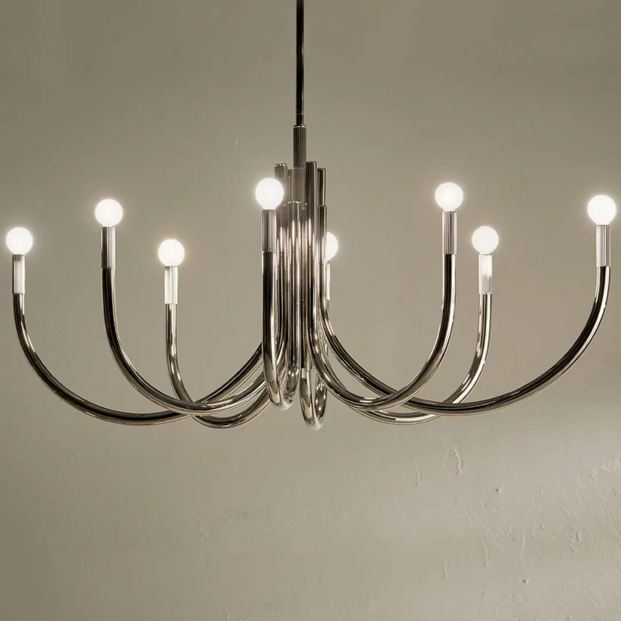 Kichler Odensa 46 in. 8-Light Oval Chandelier, Champagne Bronze