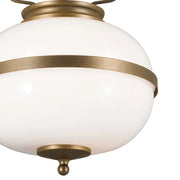Kichler Opal 15.25 in. 2-Light Pendant, Champagne Bronze