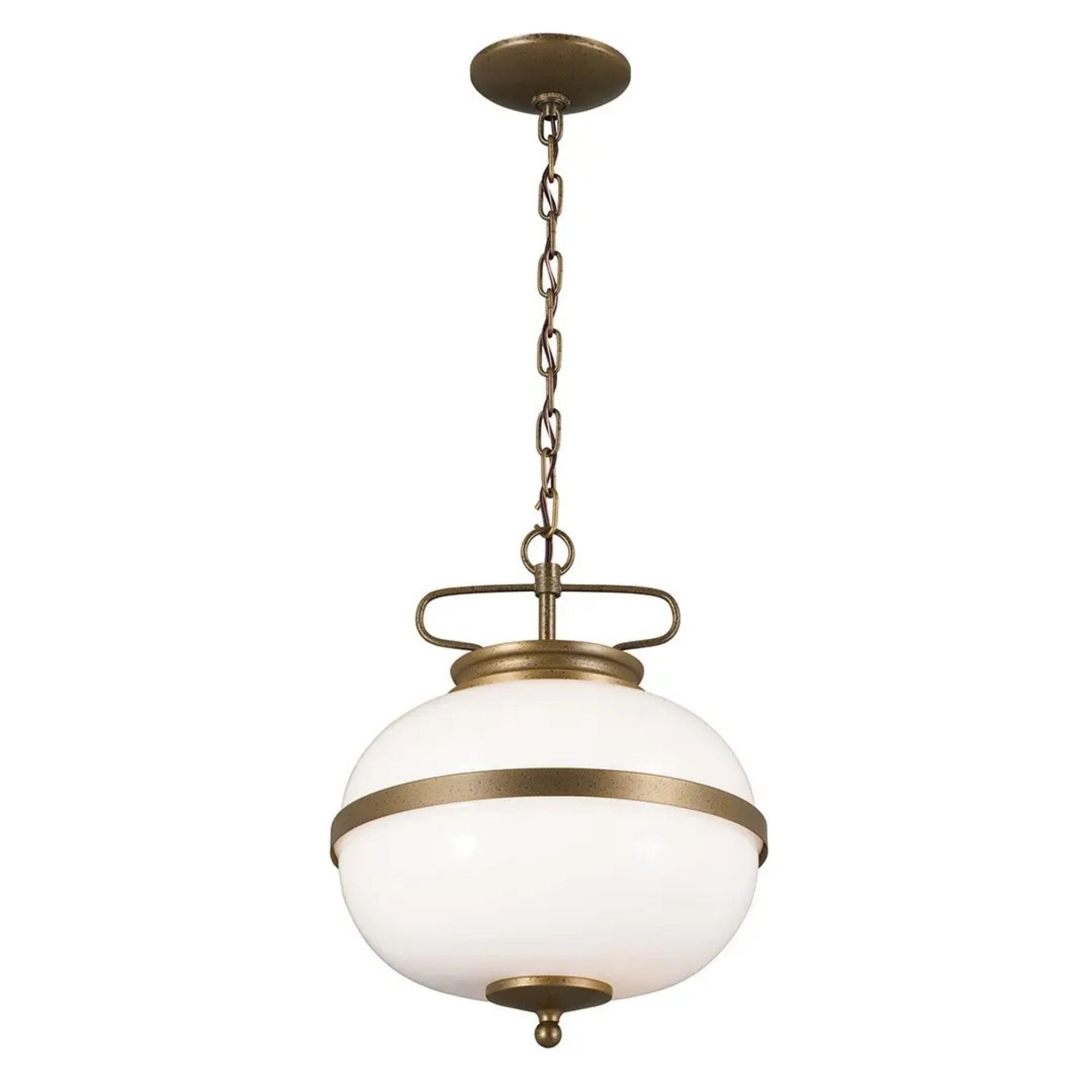 Kichler Opal 15.25 in. 2-Light Pendant, Champagne Bronze