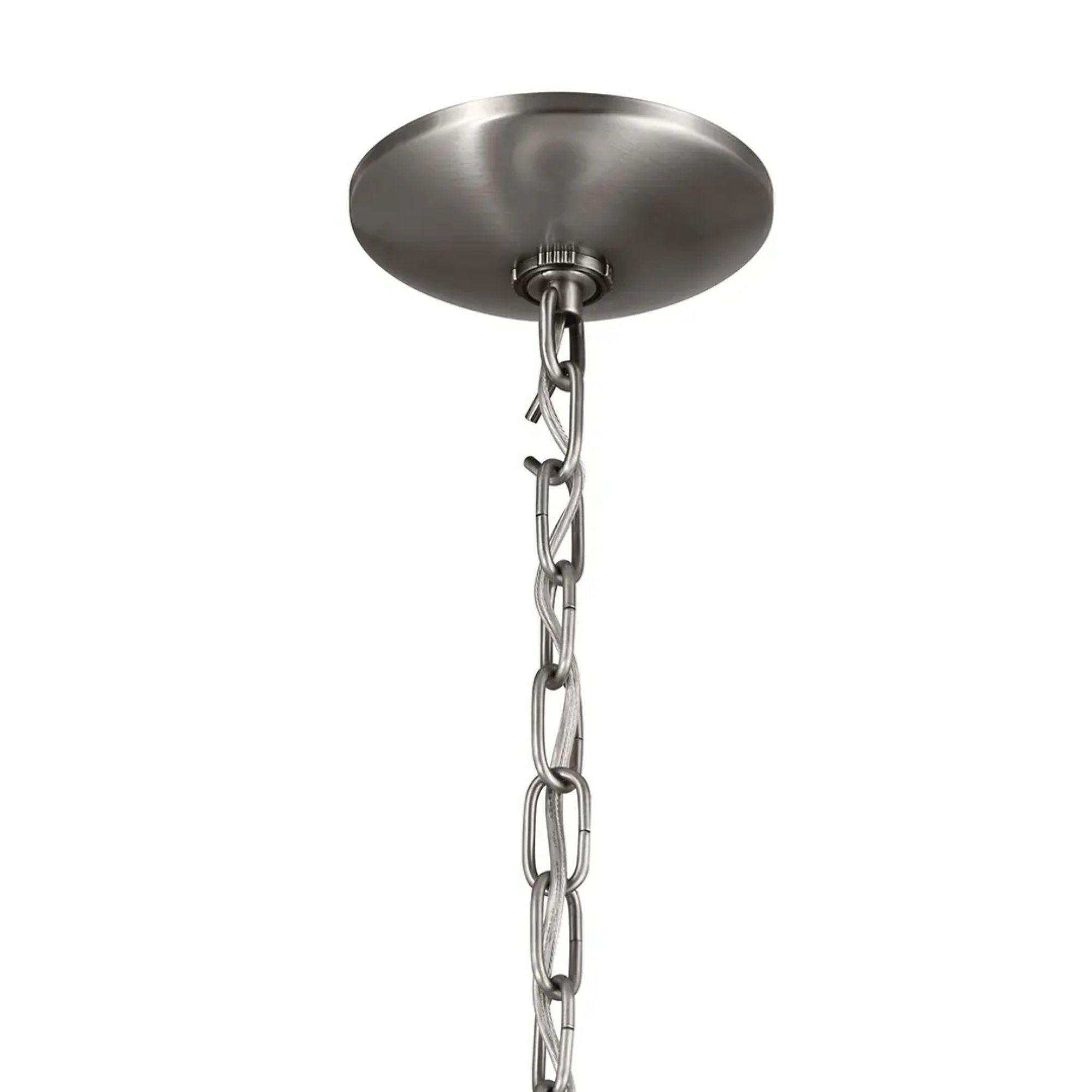 Kichler Opal 15.25 in. 2-Light Pendant, Classic Pewter