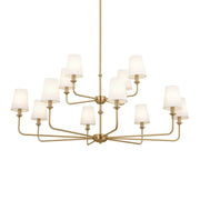 Kichler Lighting - Pallas 42" 2-Tier Chandelier | Bees Lighting
