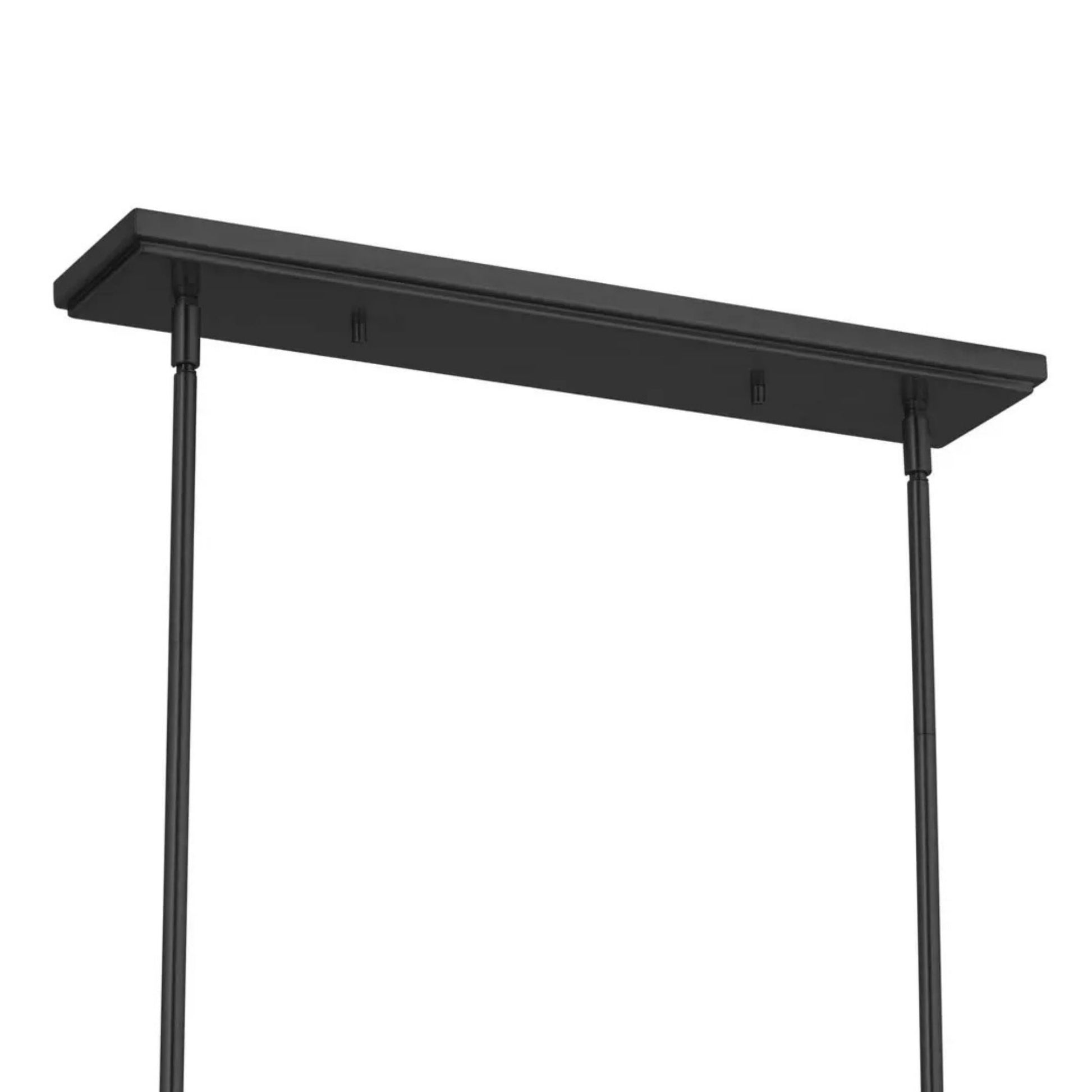 Kichler Lighting - Pallas 48" 3-Light Linear Chandelier, Black Finish | Bees Lighting