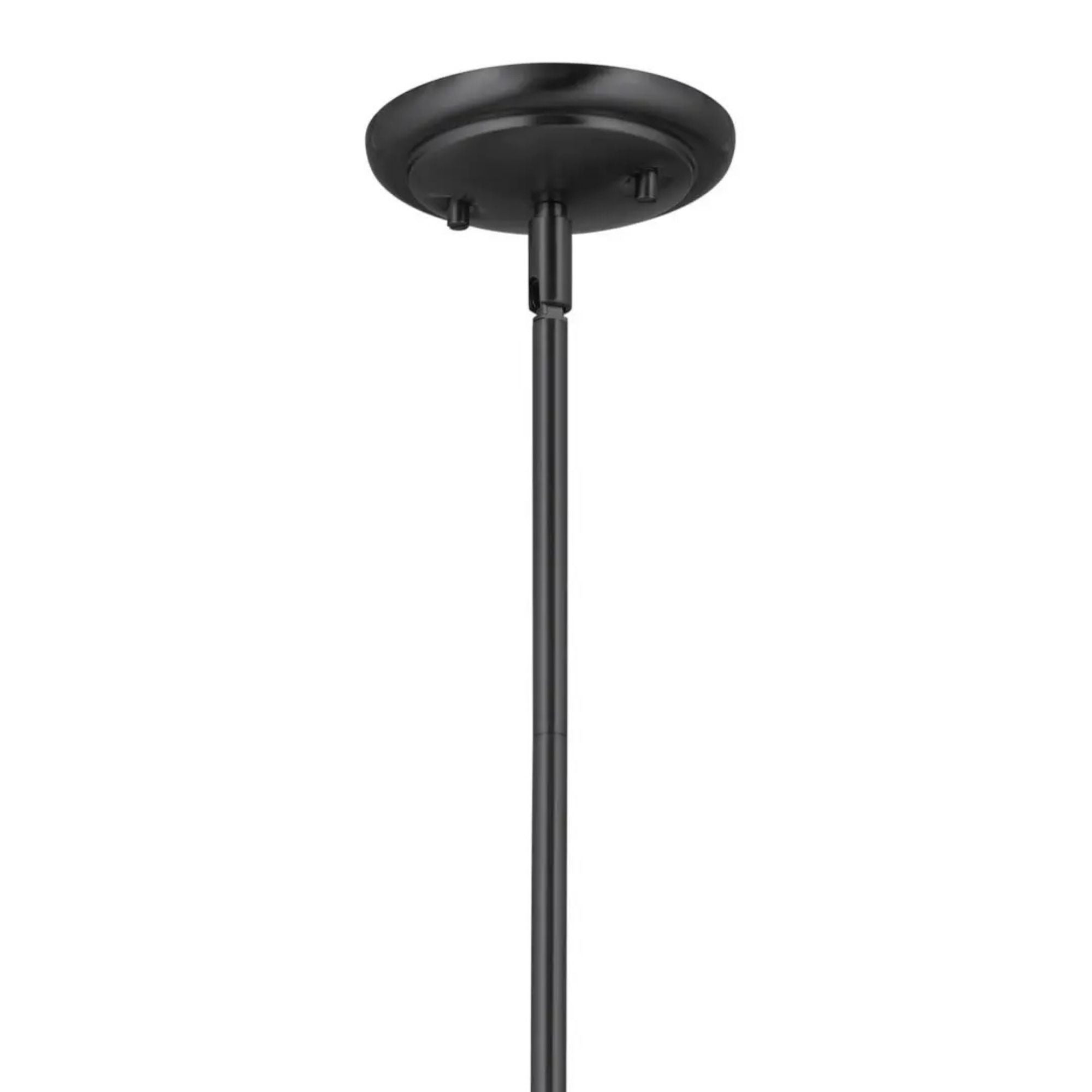 Pallas 25" 4-Light Chandelier, Black Finish