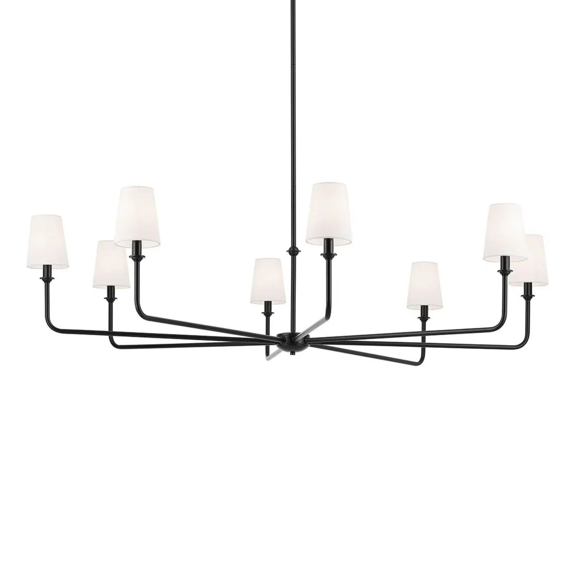 Kichler Lighting - Pallas 52" Chandelier Linen Shade | Bees Lighting
