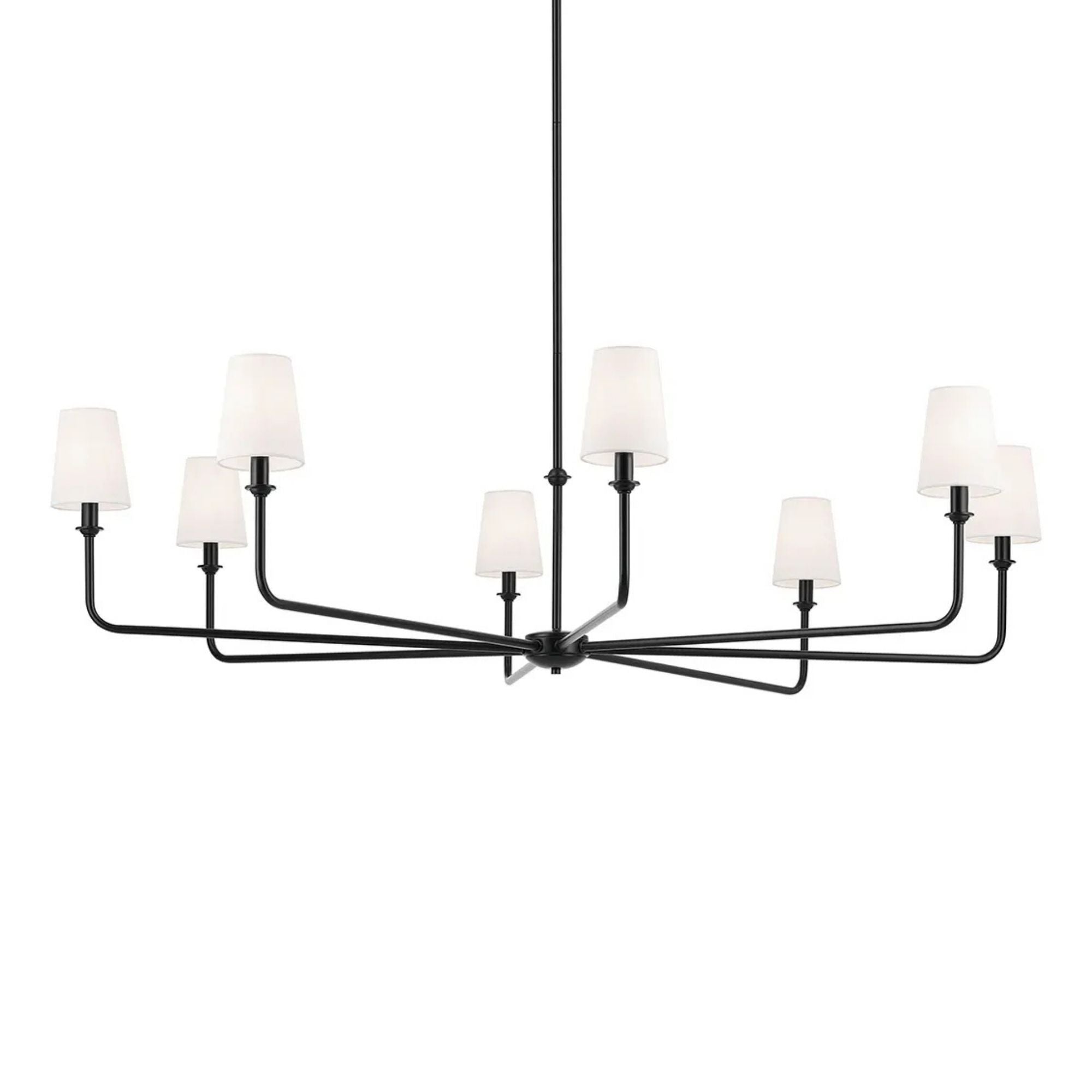Kichler Lighting - Pallas 52" Chandelier Linen Shade | Bees Lighting