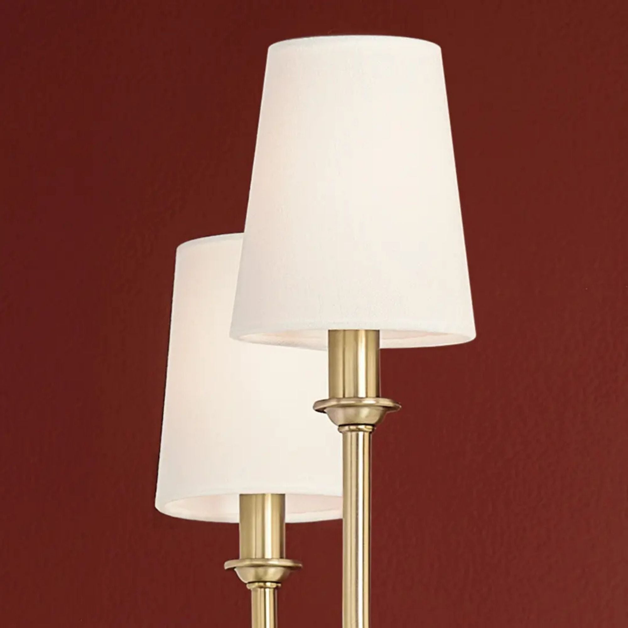 Kichler Lighting - Pallas 52" 8-Light Chandelier, Brushed Natural Brass Finish | Bees Lighting