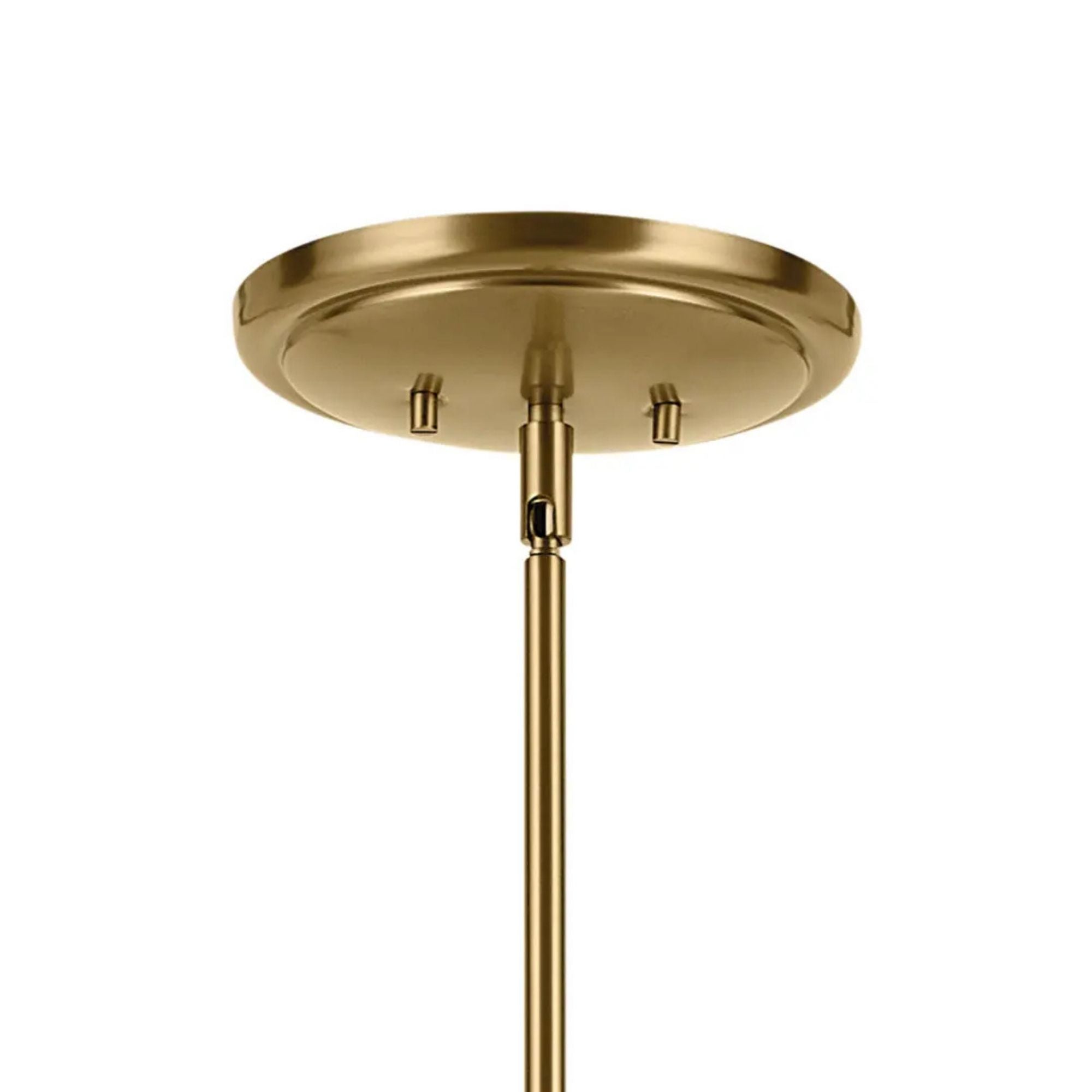 Kichler Lighting - Pallas 52" 8-Light Chandelier, Brushed Natural Brass Finish | Bees Lighting