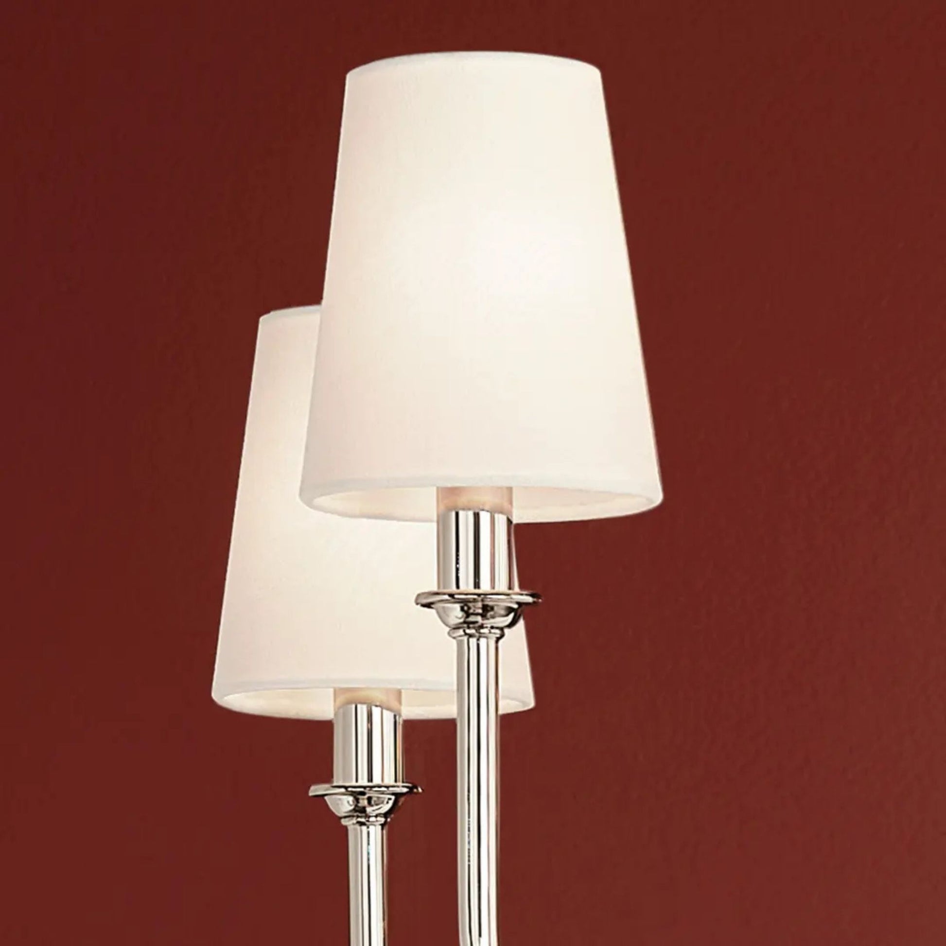 Kichler Lighting - Pallas 52" 8-Light Chandelier, Polished Nickel Finish | Bees Lighting