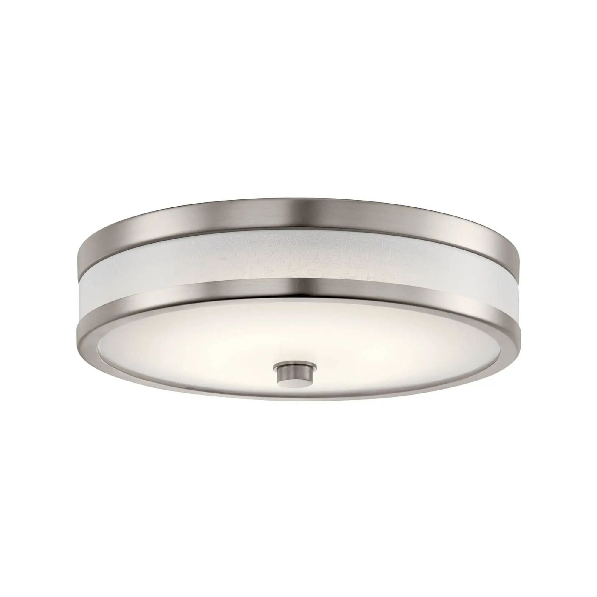 Pira 12" LED Flush Mount, Champagne Finish