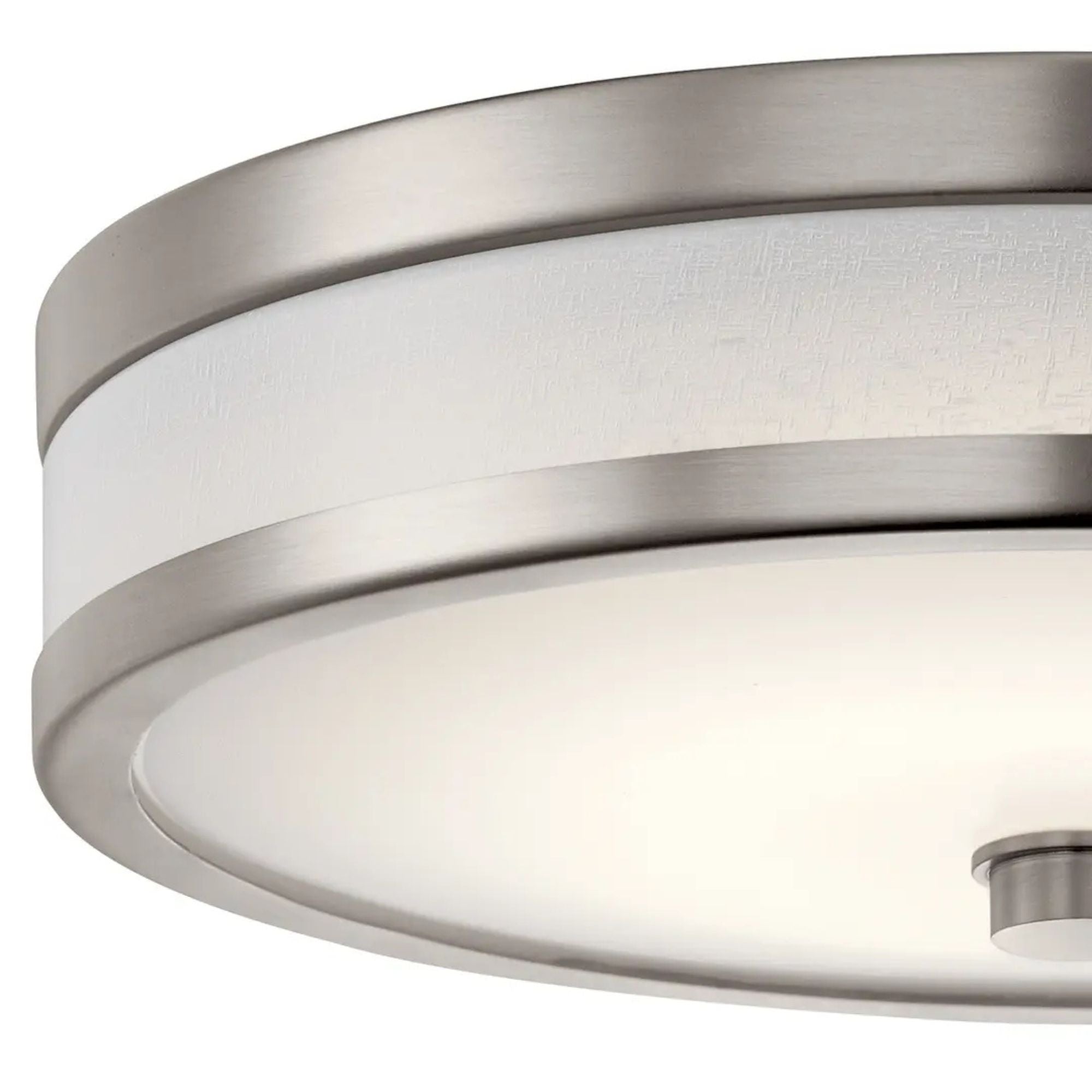 Pira 12" LED Flush Mount, Champagne Finish