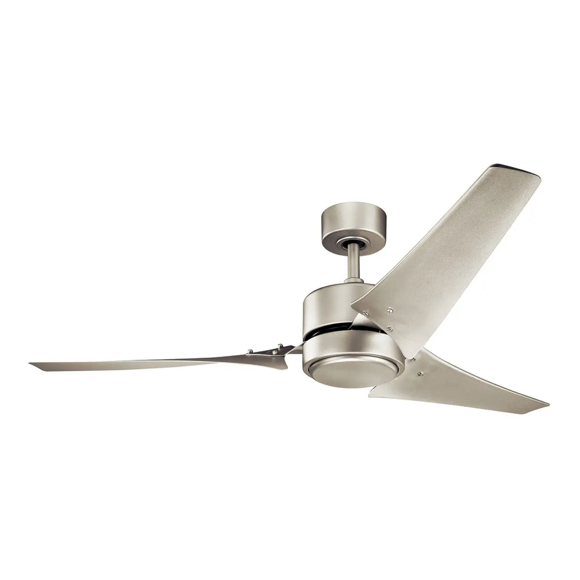 Rana 60" Brushed Nickel LED Outdoor Ceiling Fan with Wall Control