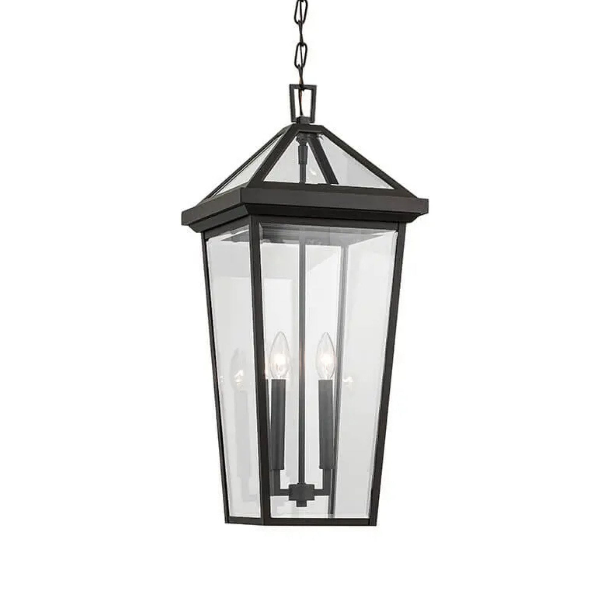 Regence 26" 2-Light Outdoor Pendant, Olde Bronze Finish