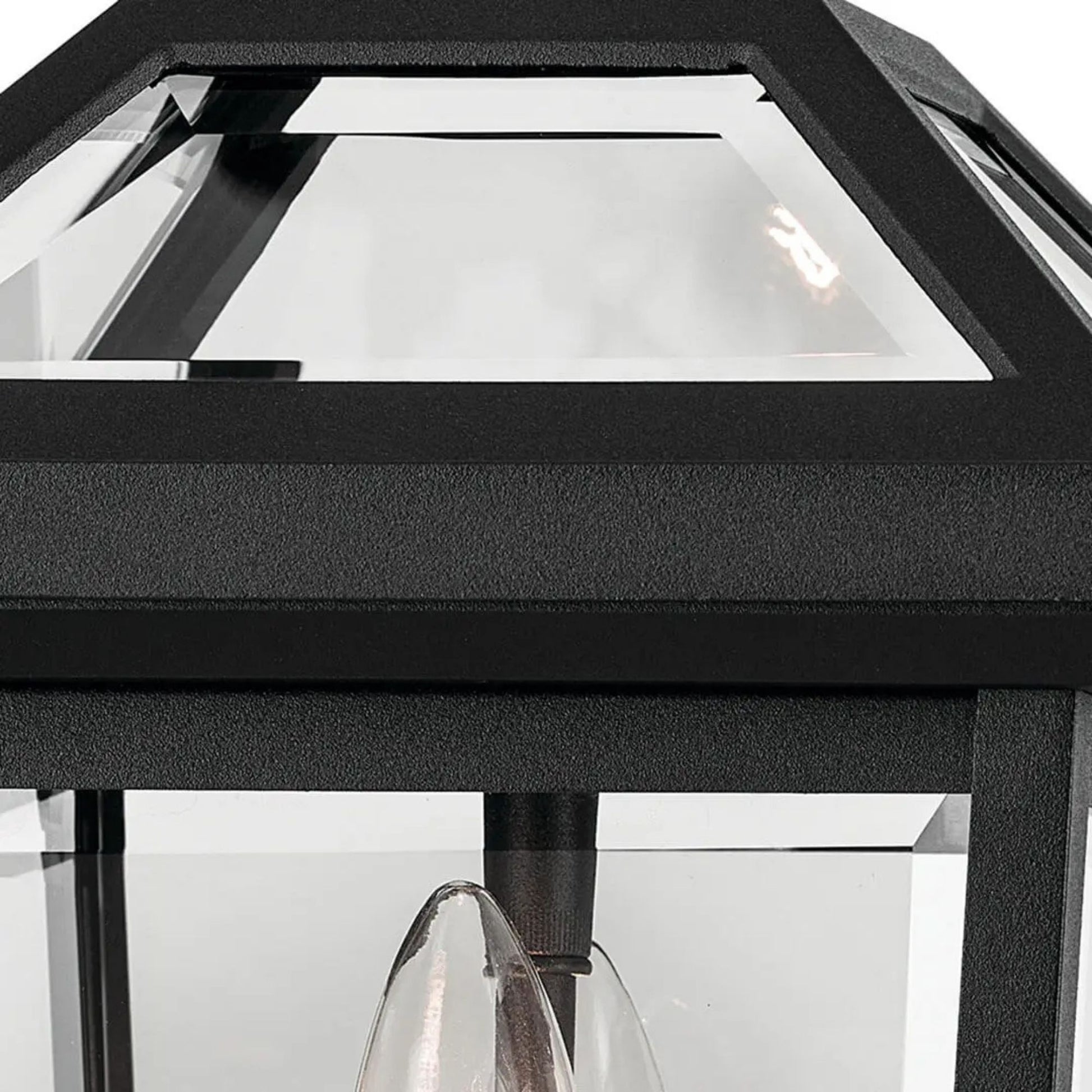 Kichler Lighting - Regence 14" 2-Light Outdoor Wall Light, Textured Black Finish | Bees Lighting