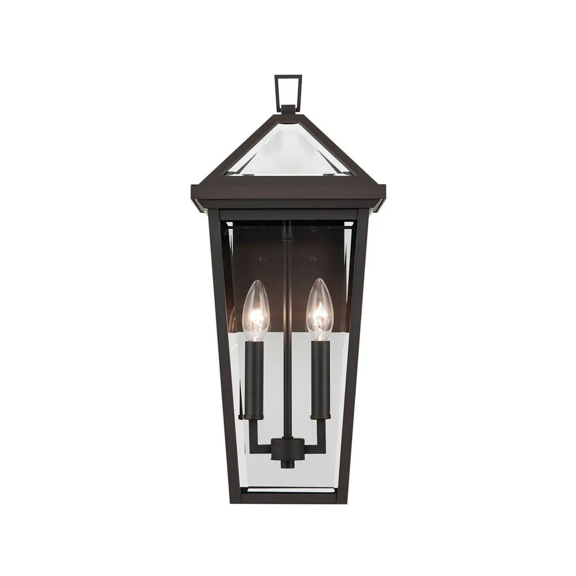 Regence 19" 2-Light Outdoor Wall Light, Olde Bronze Finish