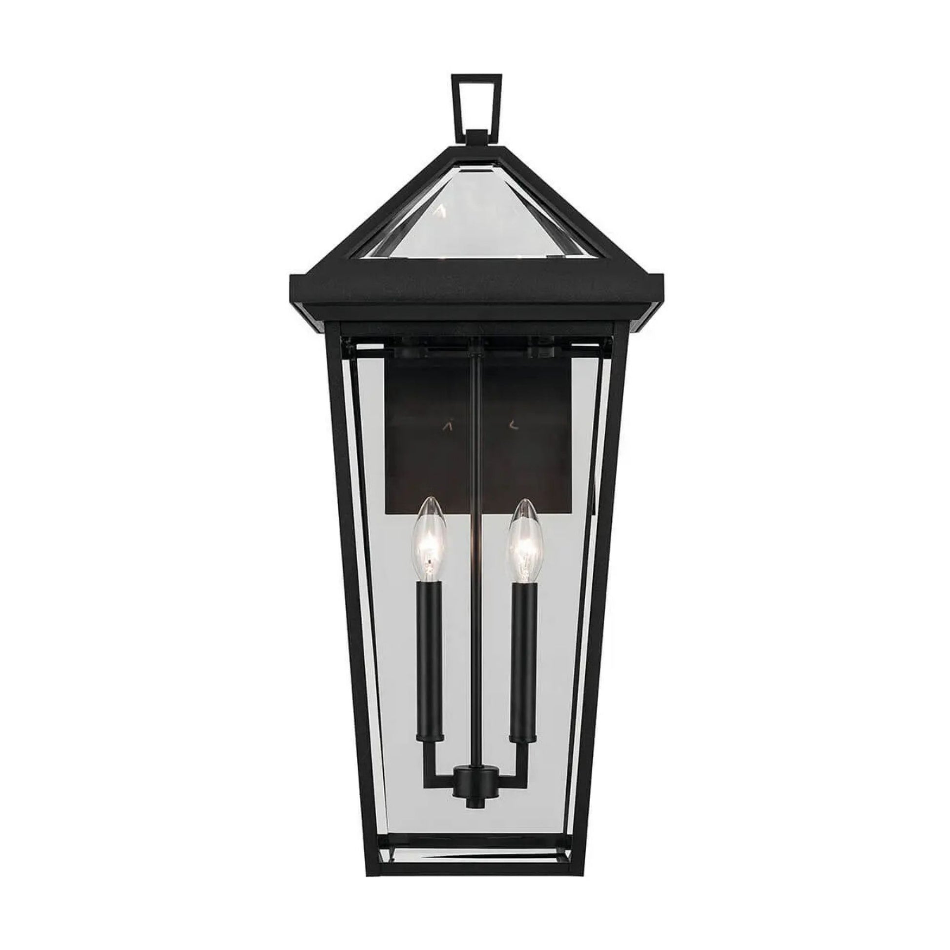 Kichler Lighting - Regence 26" 2-Light Outdoor Wall Light, Textured Black Finish | Bees Lighting