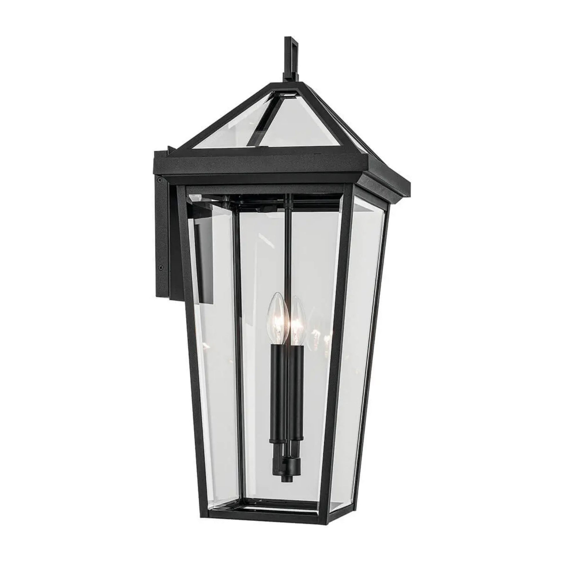 Kichler Lighting - Regence 26" 2-Light Outdoor Wall Light, Textured Black Finish | Bees Lighting