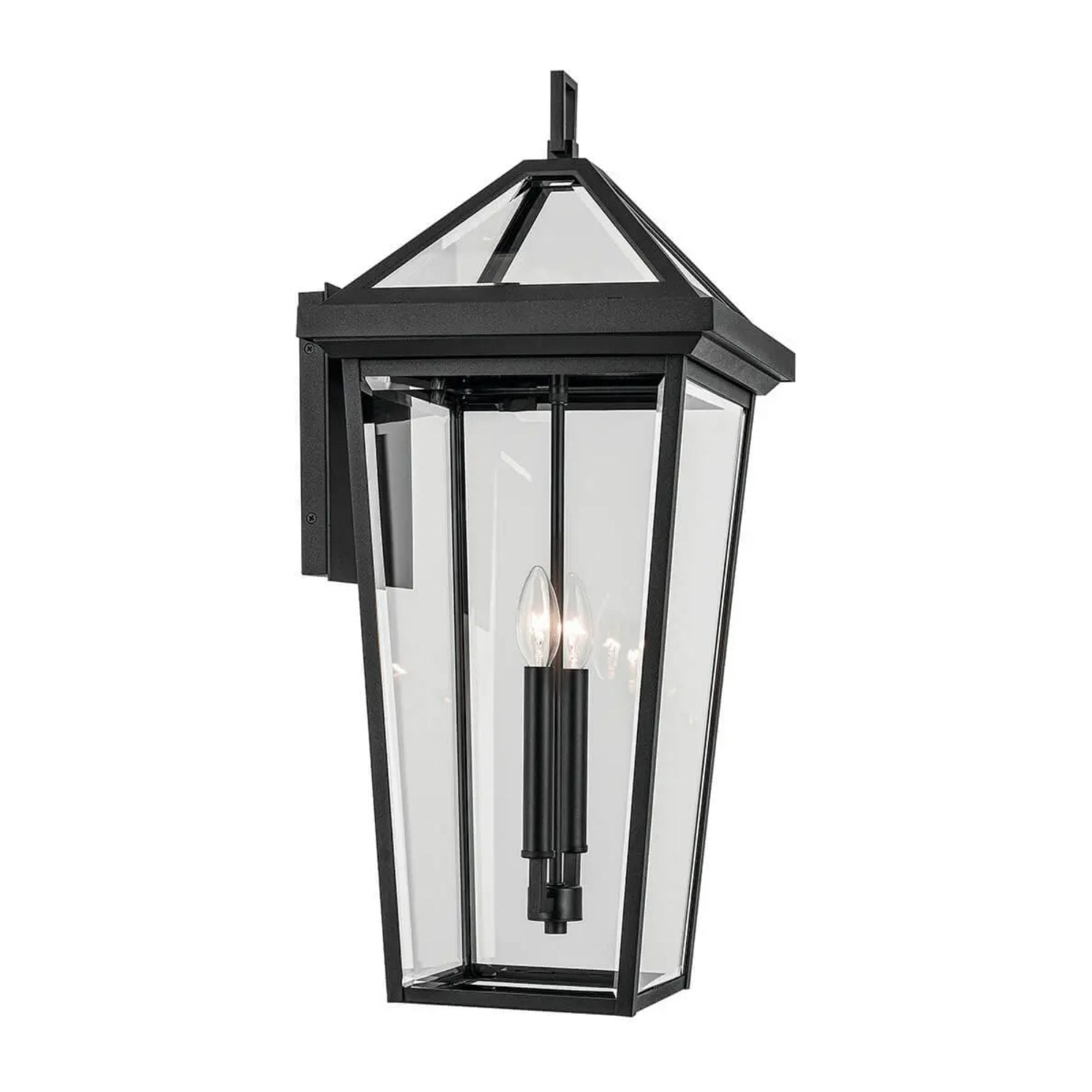 Kichler Lighting - Regence 26" 2-Light Outdoor Wall Light, Textured Black Finish | Bees Lighting