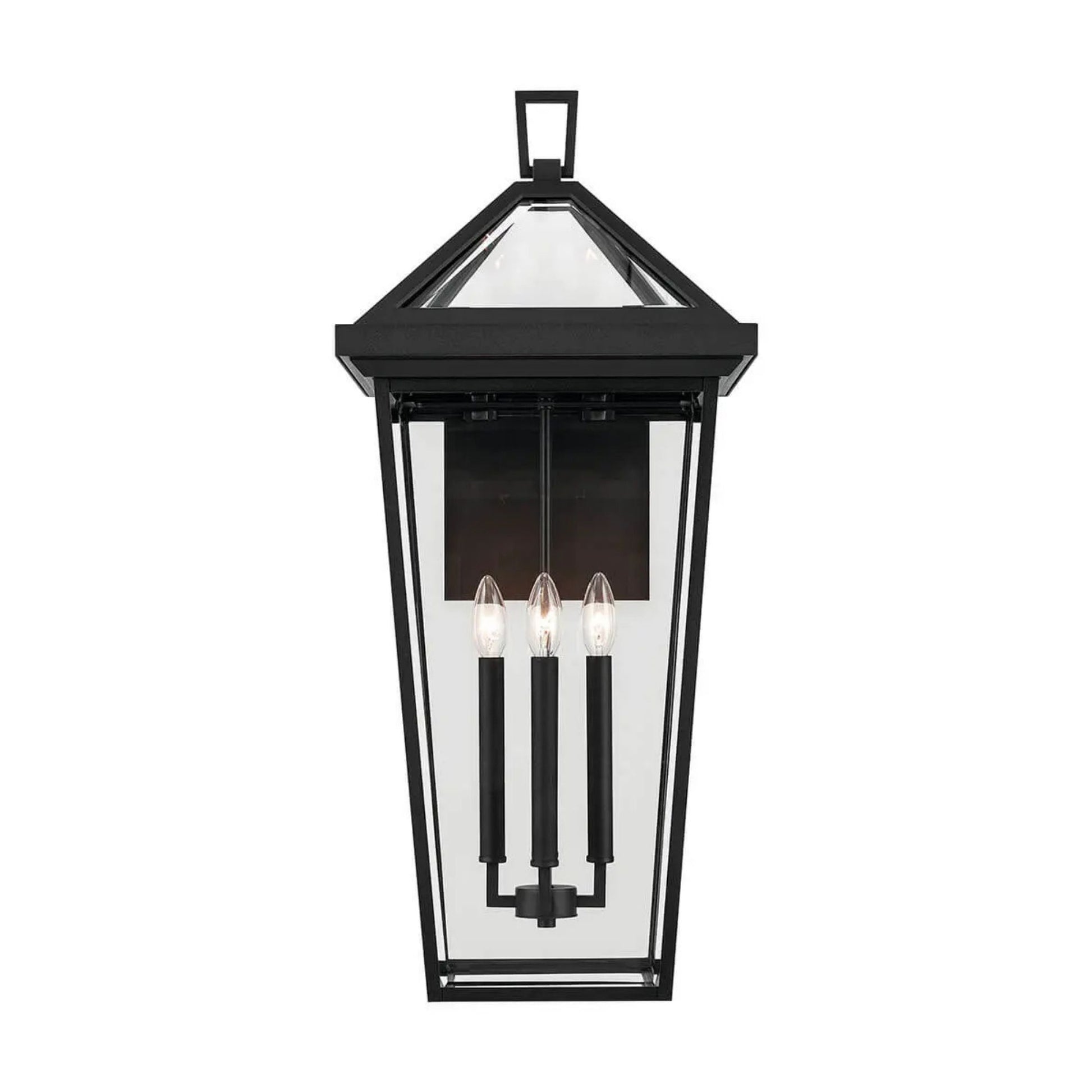 Kichler Lighting - Regence 30" 4-Light Outdoor Wall Light, Textured Black Finish | Bees Lighting