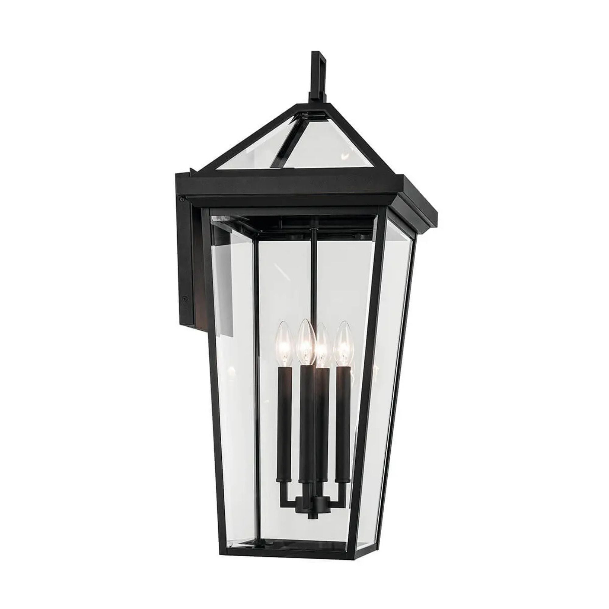 Kichler Lighting - Regence 30" 4-Light Outdoor Wall Light, Textured Black Finish | Bees Lighting