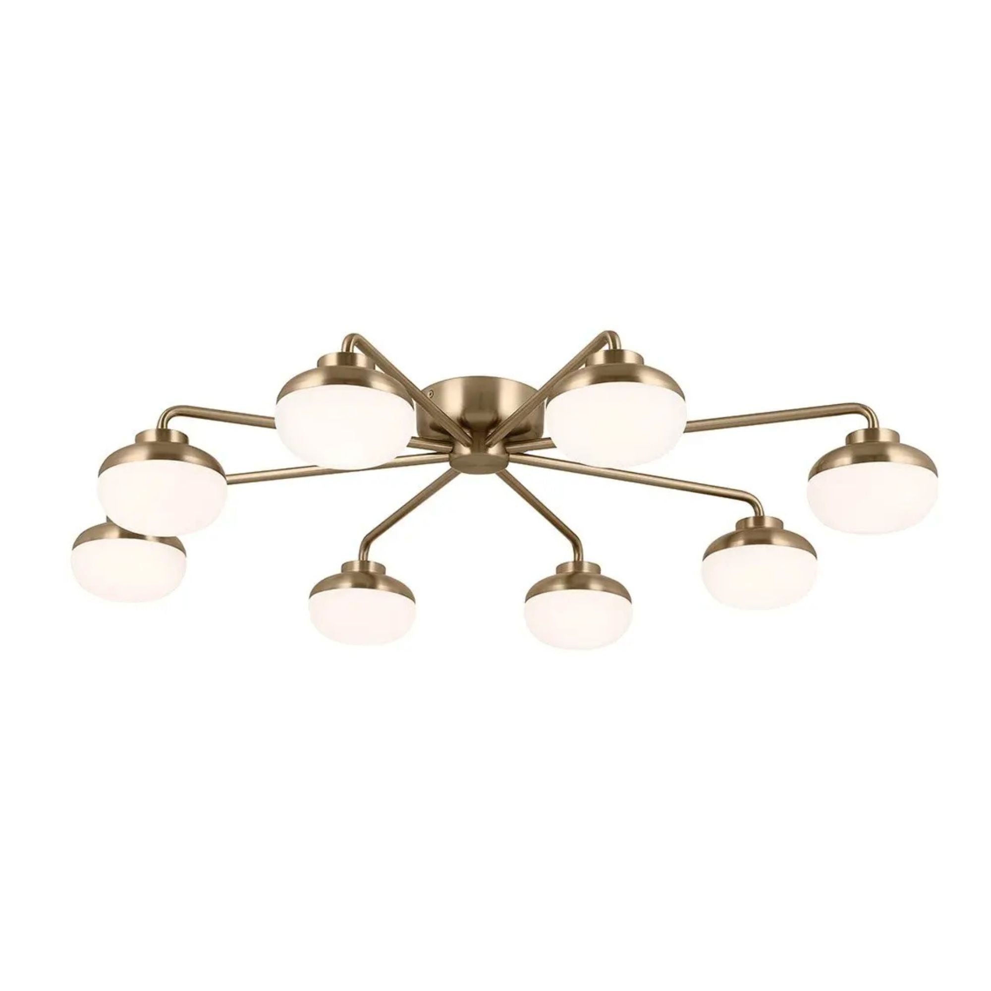 Remy 41" LED Semi-Flush Mount, Champagne Bronze Finish