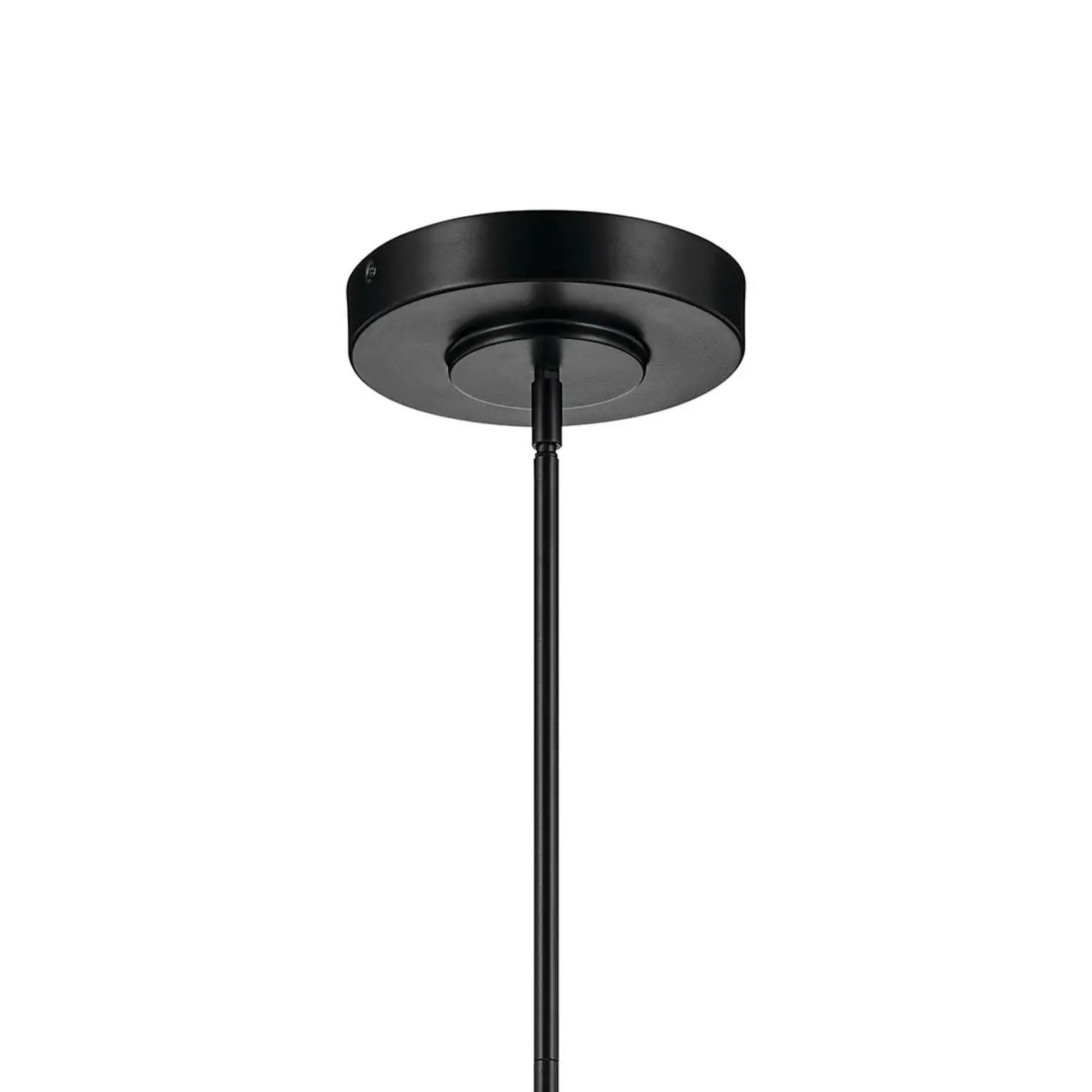 Kichler Riven 48.25 in. Linear Chandelier, Black & Champagne Bronze & Polished Nickel with Clear Fluted Glass Cylinder Shade